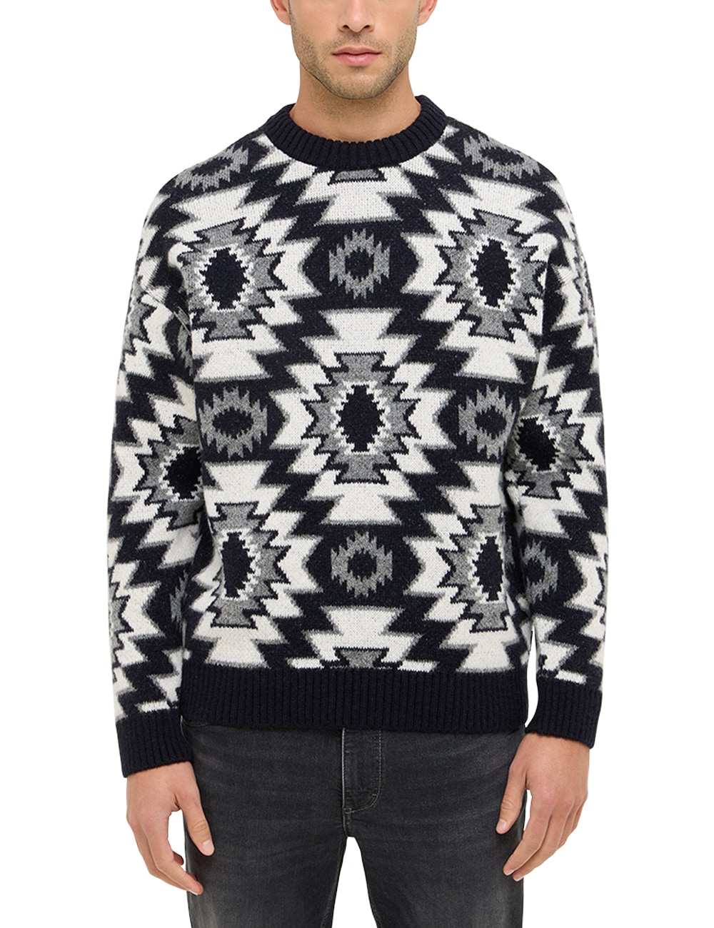 MUSTANG Sweater "Herren Style Bloomfield" günstig online kaufen
