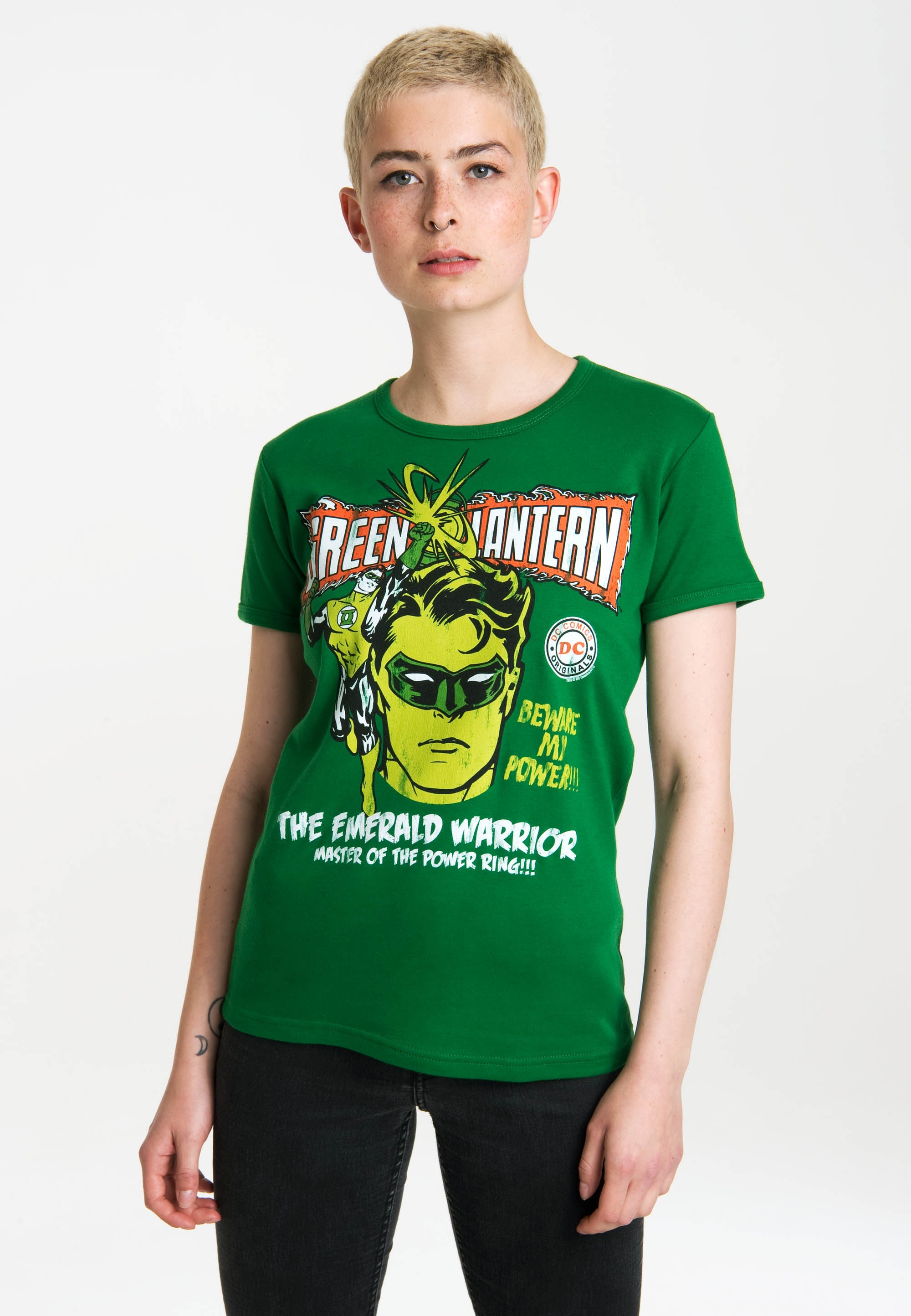 LOGOSHIRT T-Shirt "Green Lantern", mit lizenziertem Originaldesign günstig online kaufen