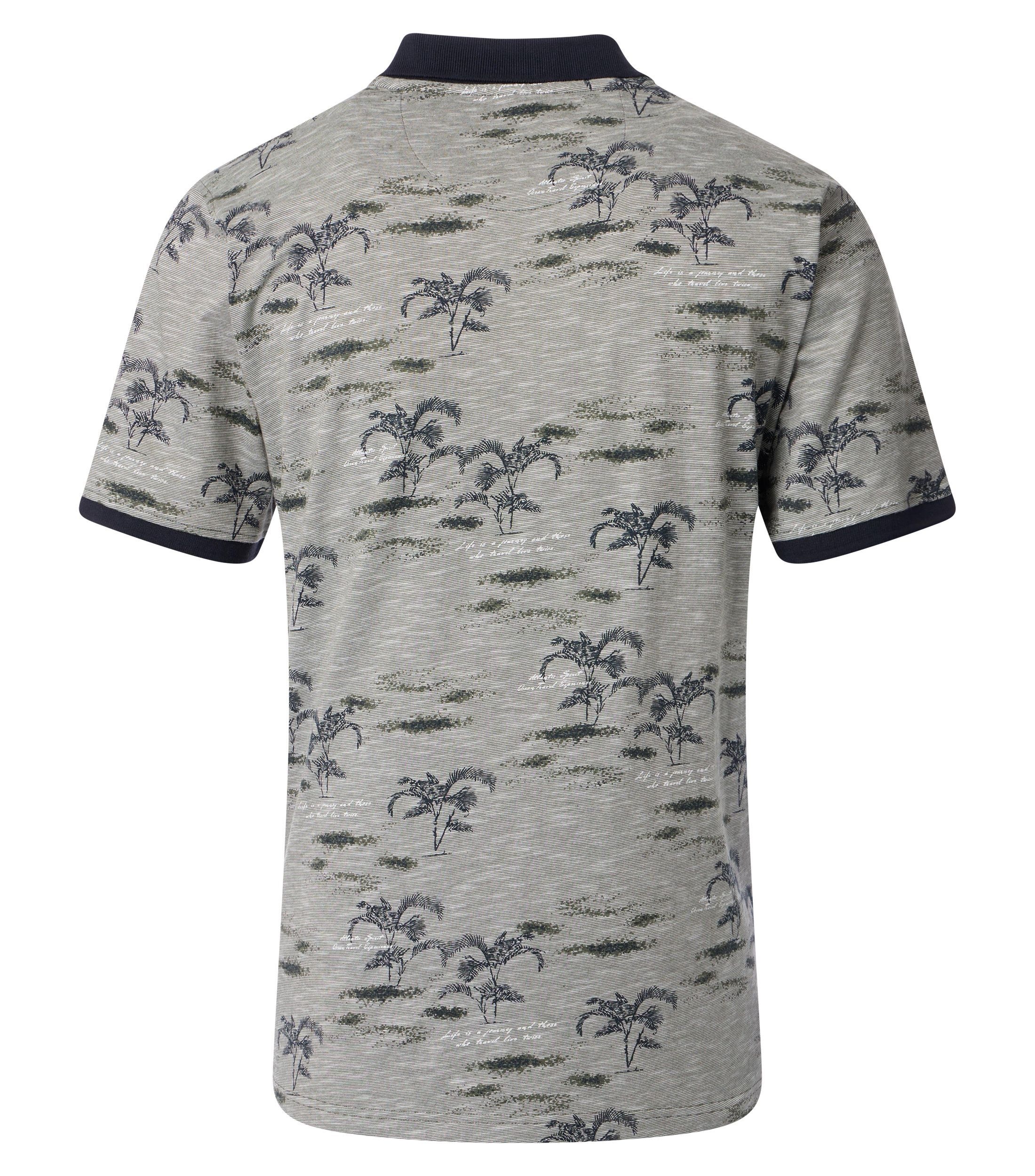 CASAMODA Poloshirt "CASAMODA Polo-Shirt Print" günstig online kaufen