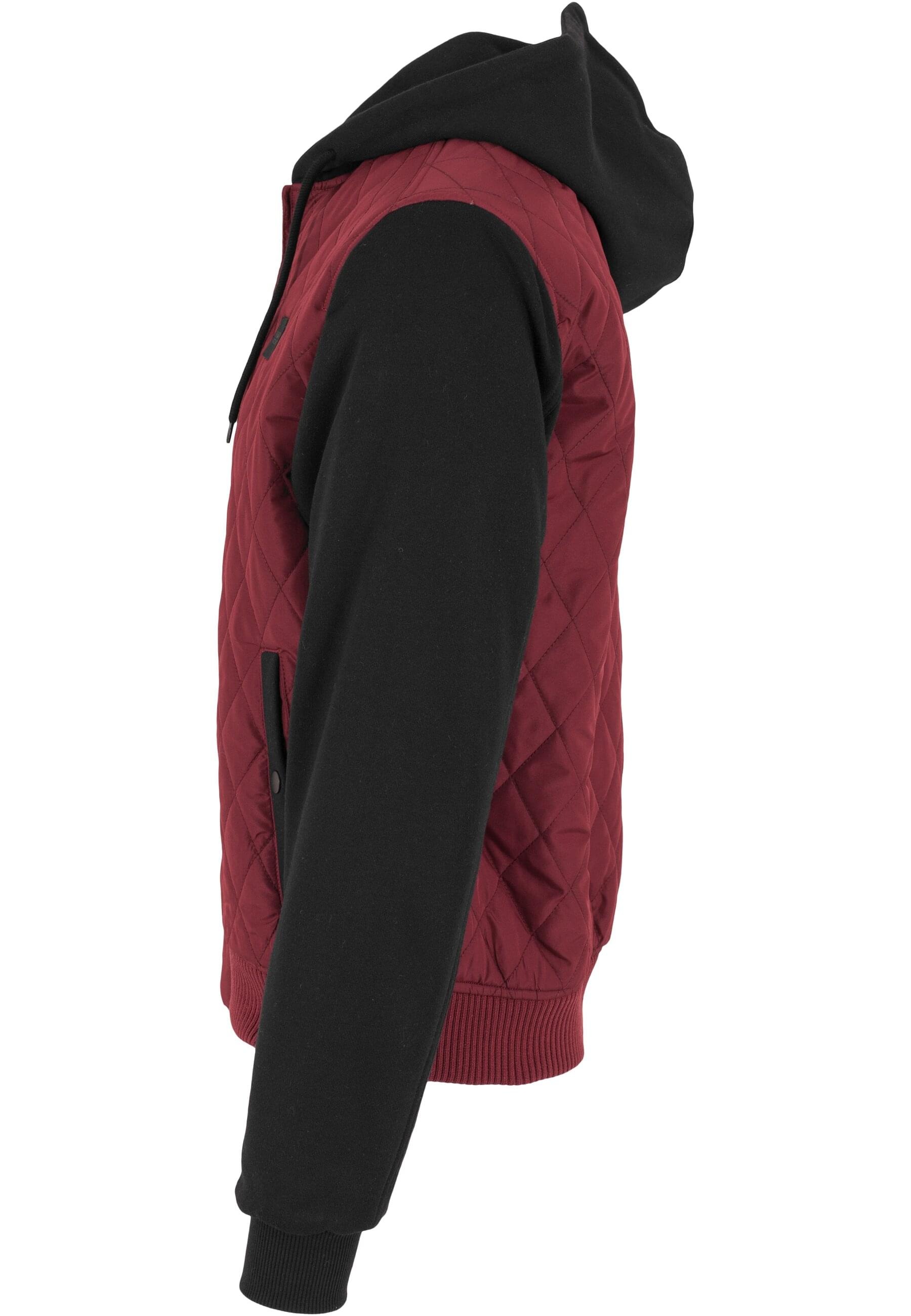 URBAN CLASSICS Allwetterjacke »Urban Classics Herren Hooded Diamond Quilt Nylon Jacket«, (1 St.), mit Kapuze