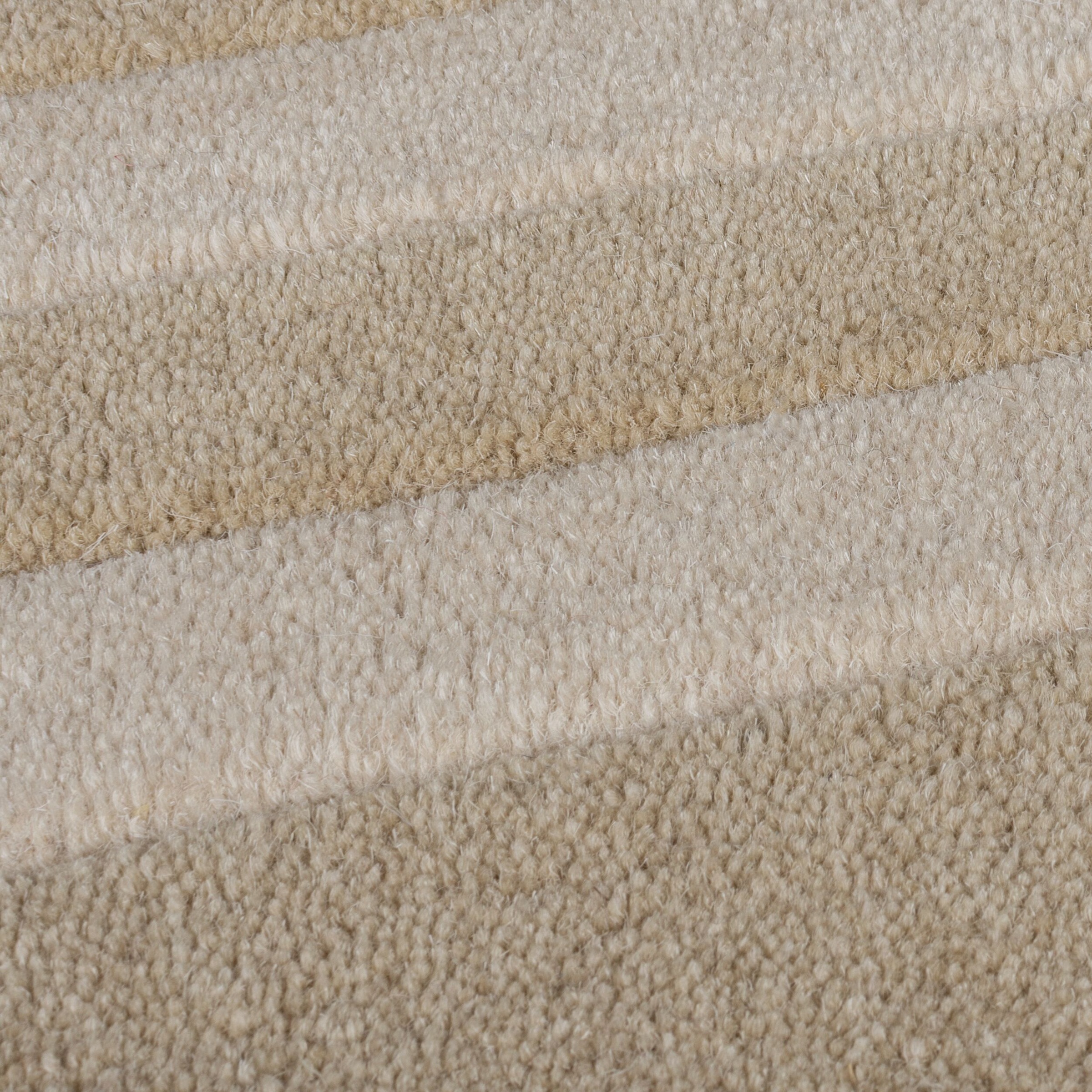FLAIR RUGS Wollteppich »Lois«, rund, 7 mm Höhe, Lois Wollteppich mit Jakobsmuschelbordüre