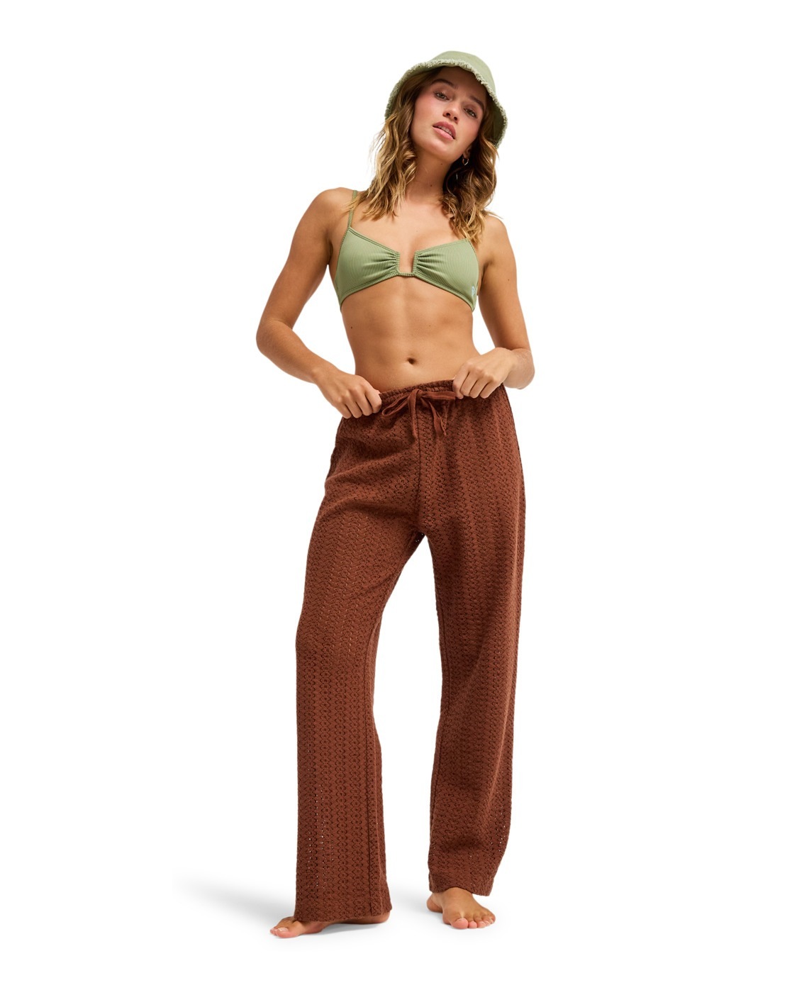 Roxy Pantalon Mood Moving Cappuccino L Femme 3