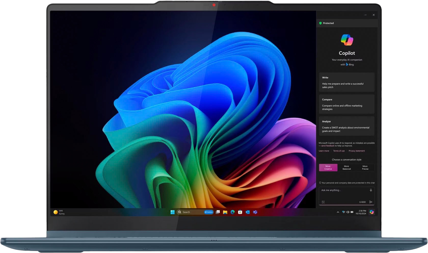 Lenovo Convertible Notebook »Yoga 7 2-in-1 14AKP10«, 35,56 cm, / 14 Zoll, AMD, Ryzen™ AI 5, Radeon 840M, 512 GB SSD