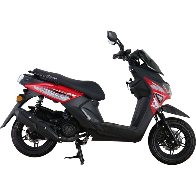 GT UNION Motorroller »PX 55 Cross-Concept 2.0 Street 125«, 125 cm³, 85 km/h,  Euro 5, 8,5 PS, (Komplett-Set, 2 tlg., mit Topcase), inkl. Topcase | BAUR