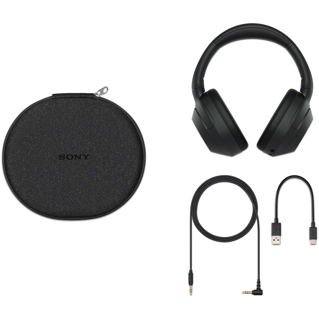 Sony Kopfhörer »ULT Wear«, A2DP Bluetooth-AVRCP Bluetooth-Bluetooth-HFP-HSP, Multi-Point-Verbindung-Noise-Cancelling-Sprachsteuerung-kompatibel mit Siri, tiefem Bass, Geräuschunterdrückung, klare Anrufqualität, iOS & Android