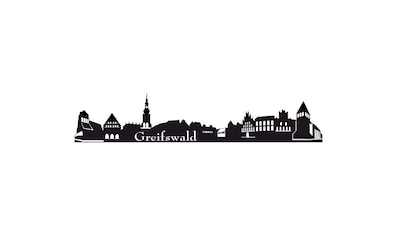 Wall-Art Wandtattoo »XXL Stadt Skyline Greifswald 120cm«, (1 St.) kaufen