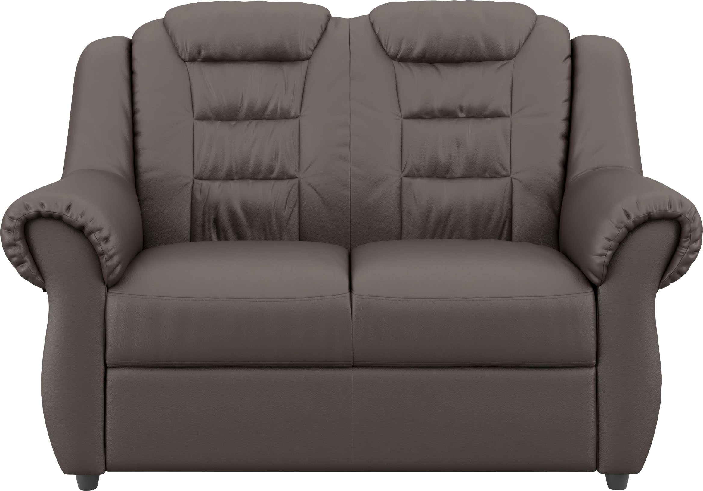 2-Sitzer »Boston«, Gemütlicher 2-Sitzer mit hoher Rückenlehne in klassischem Design