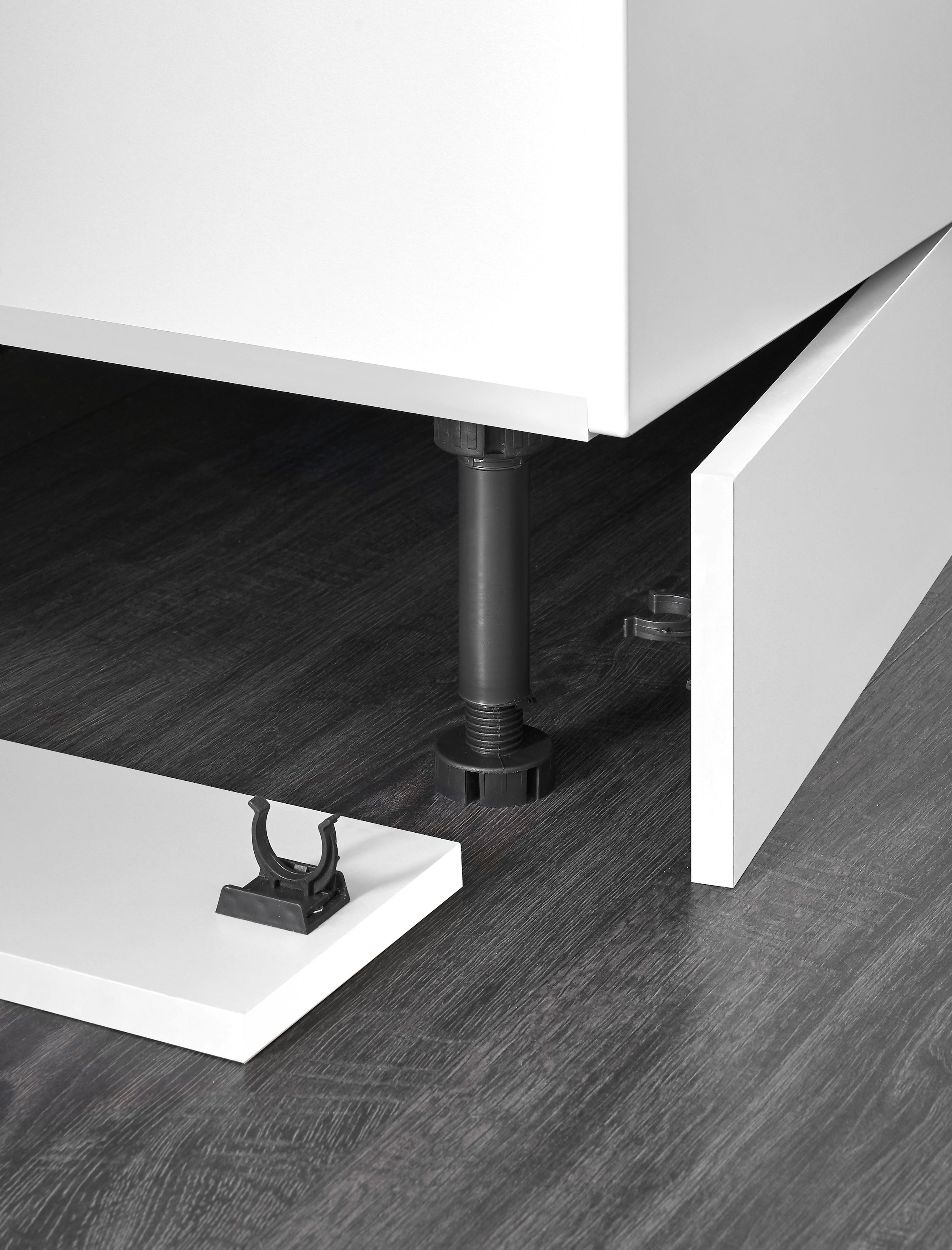 BASIC by Balculina Eckunterschrank »Denver, Küchenschrank BxHxT 112 x 90 x 60« 1 Stk. tlg. Breite 110cm, Softclose für Tür,