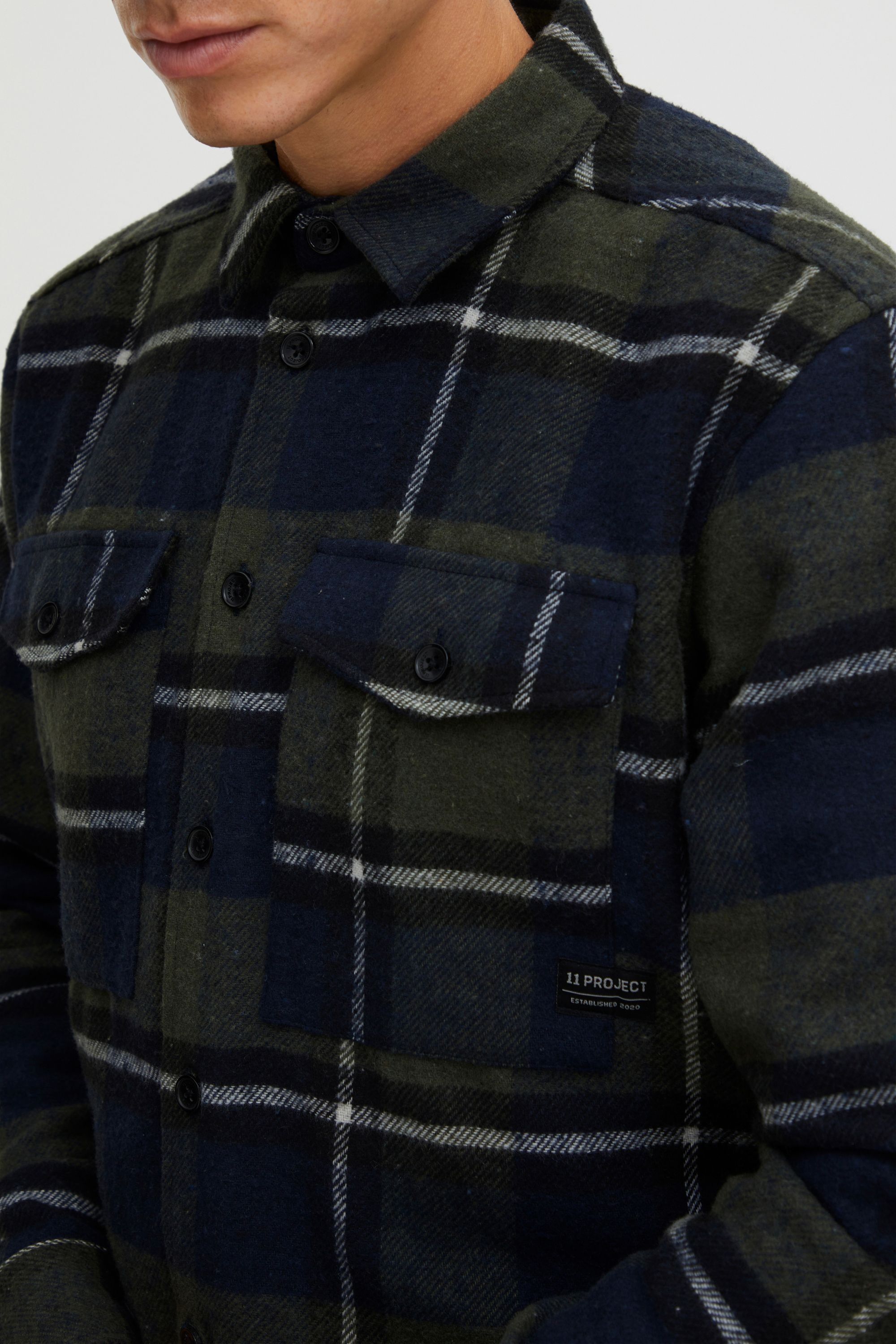 11 Project Karohemd »Fieldjacket PRDesmond«