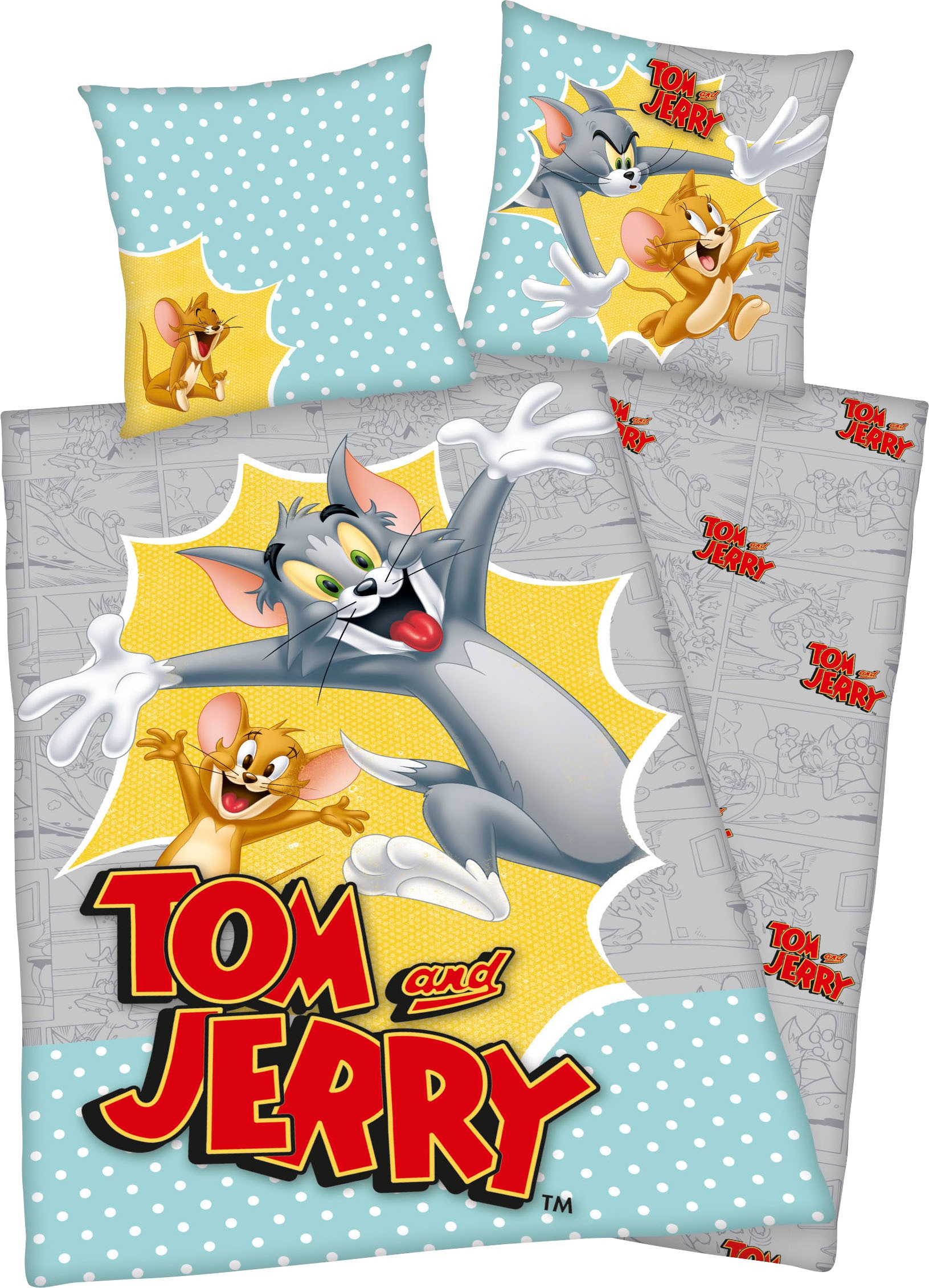 Kinderbettwäsche »Tom & Jerry«