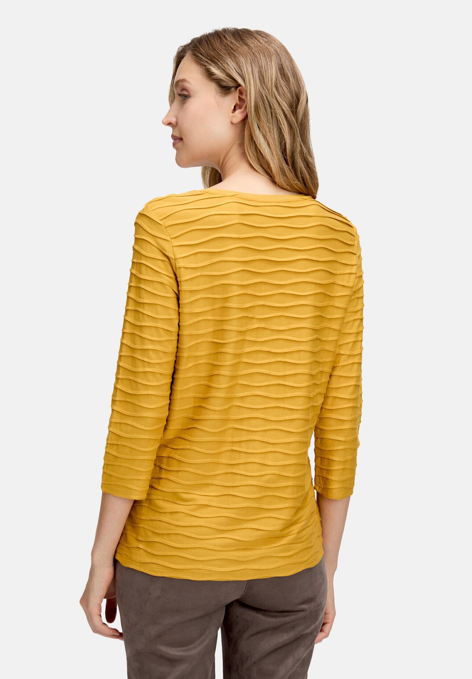 Betty Barclay 3/4-Arm-Shirt »Damen mit Wellenstruktur« 1 Stk.