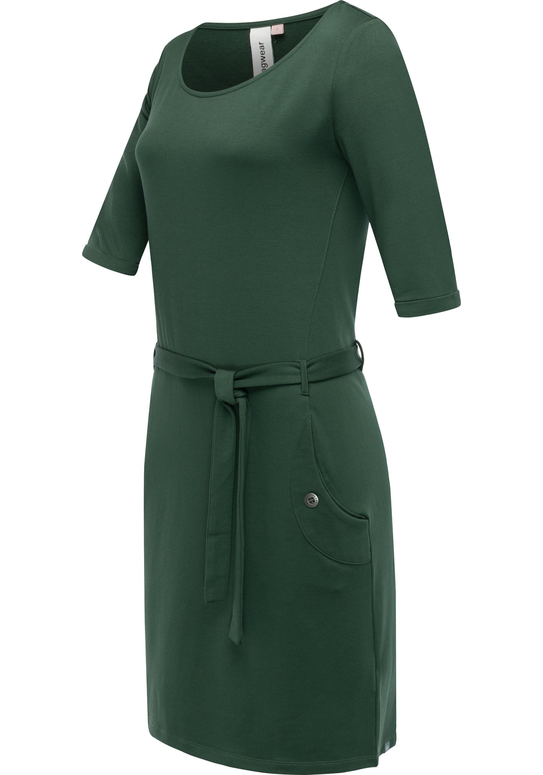 Ragwear Jerseykleid "Kenisha" Außentaschen  Eingrifftaschen Elastisches Mid günstig online kaufen