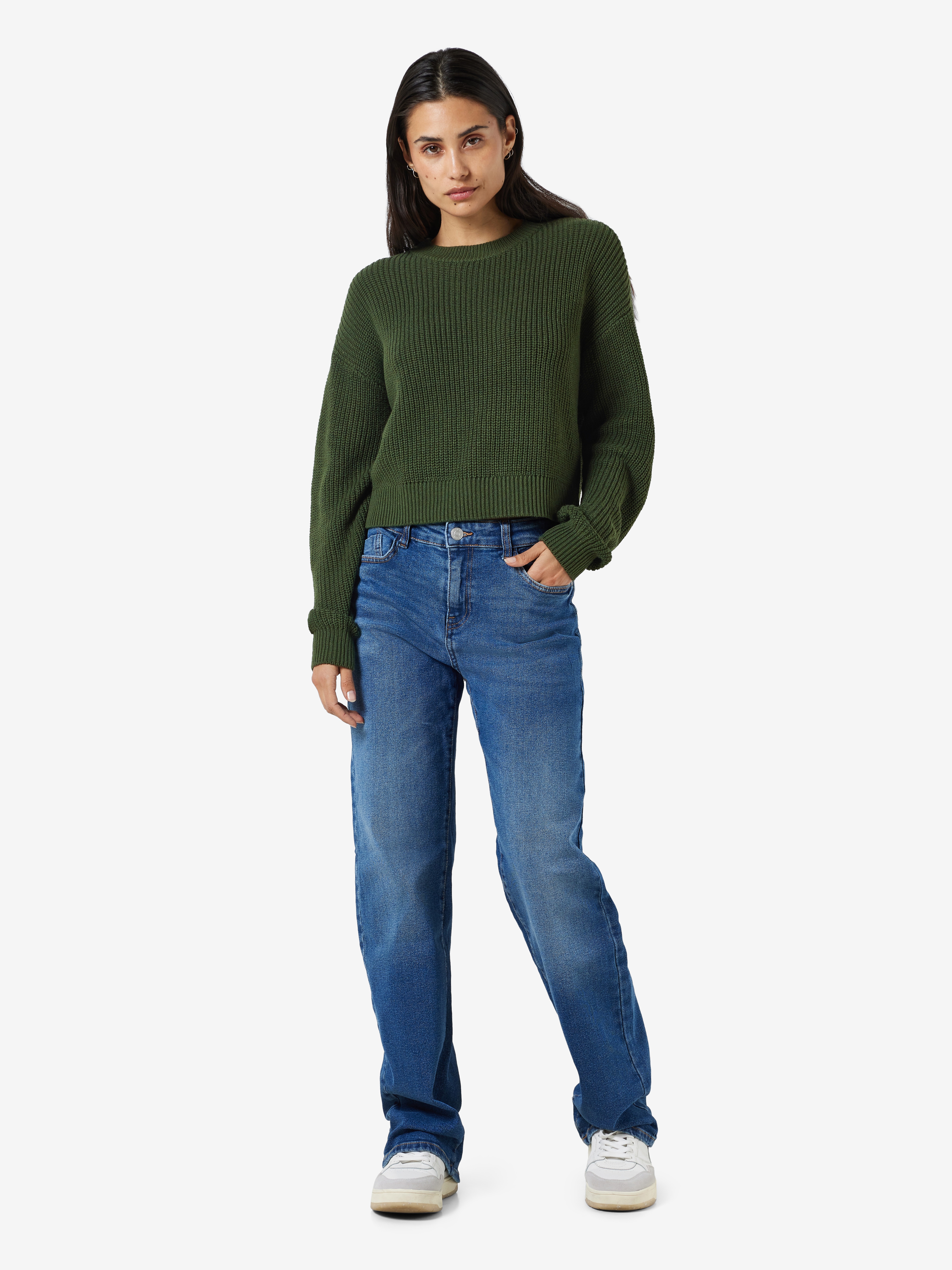 Thumbnail - Noisy may Rundhalspullover "NMMAYSA L/S O-NECK KNIT NOOS"