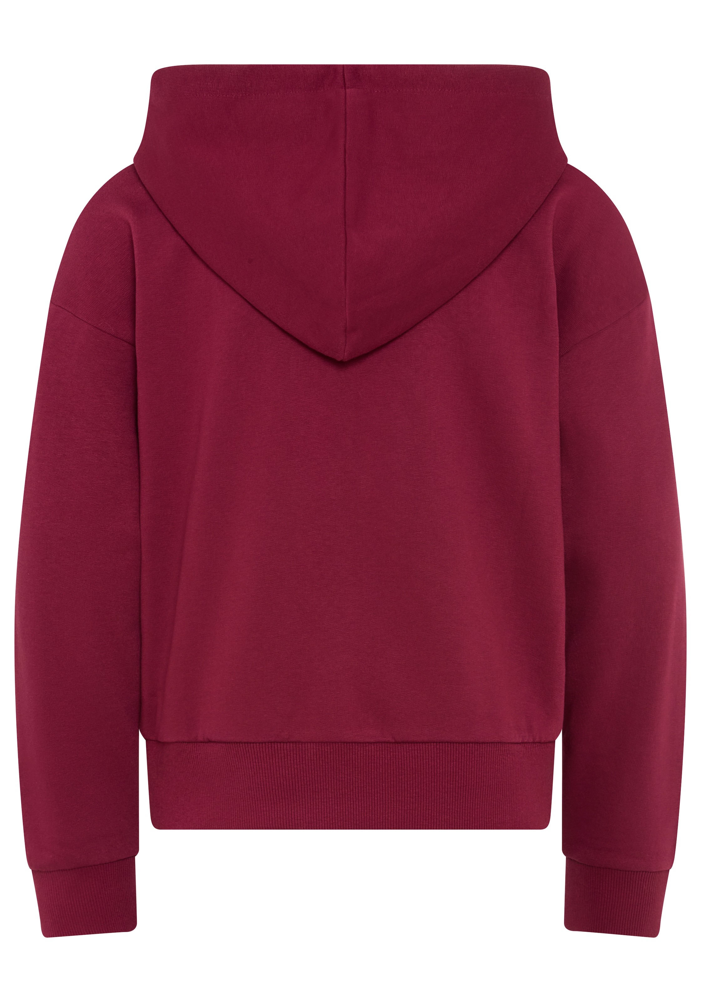 KIDSWORLD Kapuzensweatjacke »Lässige Sweatjacke mit kleinem  Logo« Lockere Form