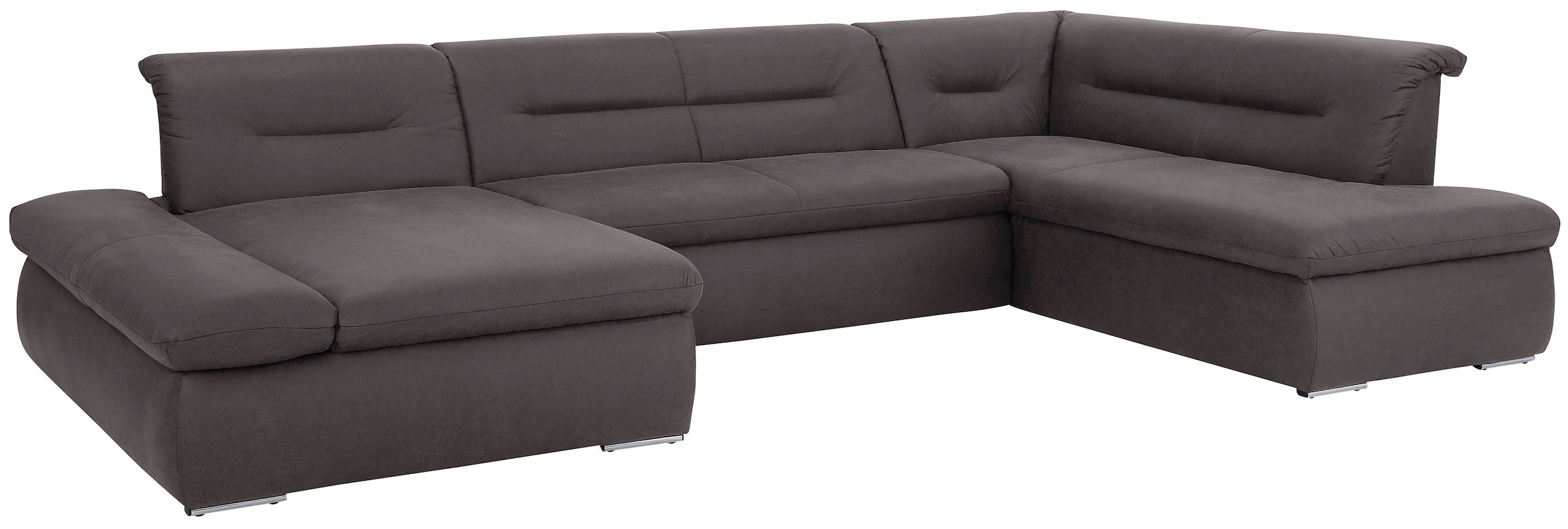 INOSIGN Wohnlandschaft »Avesa U-Form«, Wahlweise mit Armteilverstellung und Bettfunktion, B/T/H: 355/216/80cm