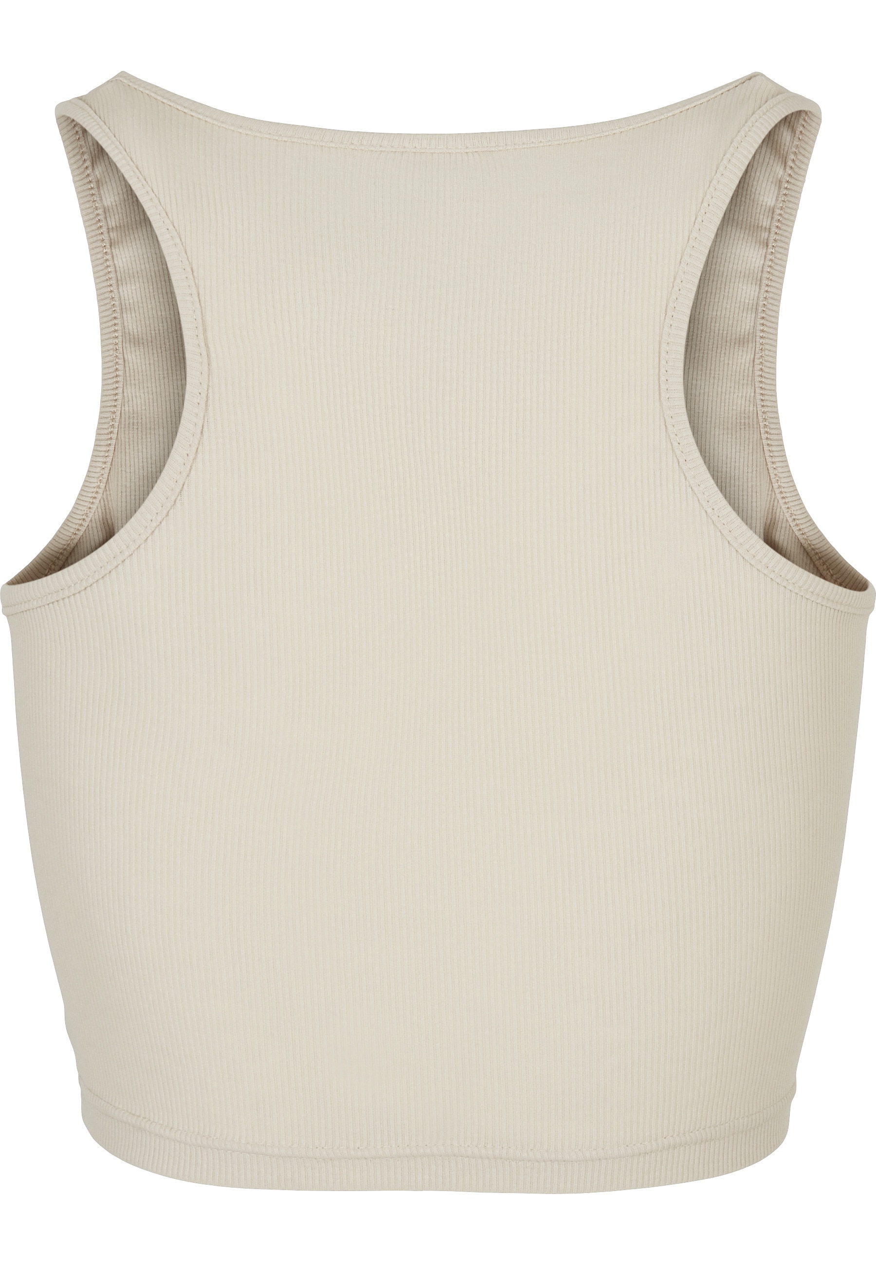 URBAN CLASSICS Tanktop »Urban Classics Damen Ladies Cropped Rib Top« 1 Stk.