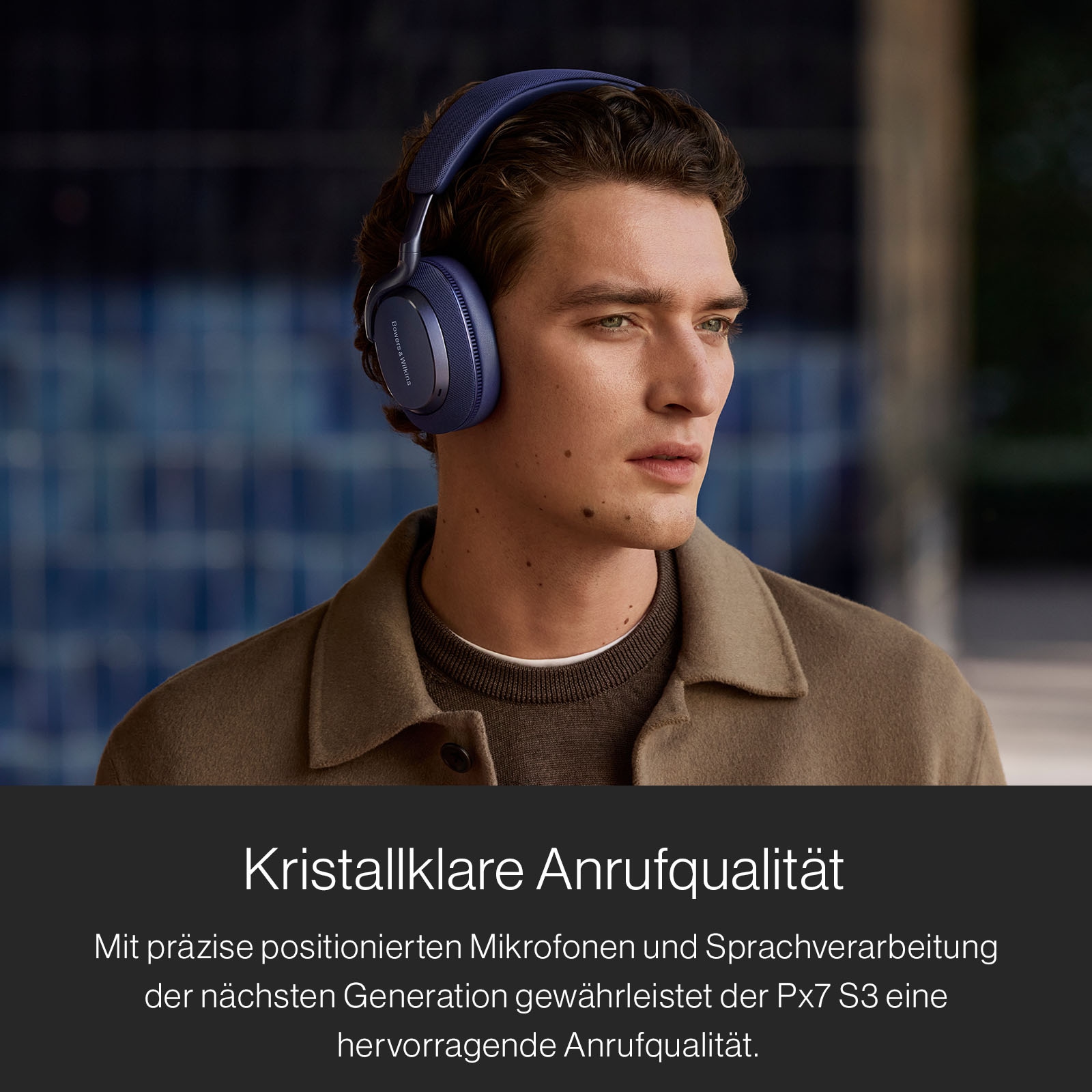 Bowers & Wilkins Kopfhörer »Px7 S3«, aptX Bluetooth-Bluetooth, Active Noise Cancelling (ANC)-Multi-Point-Verbindung