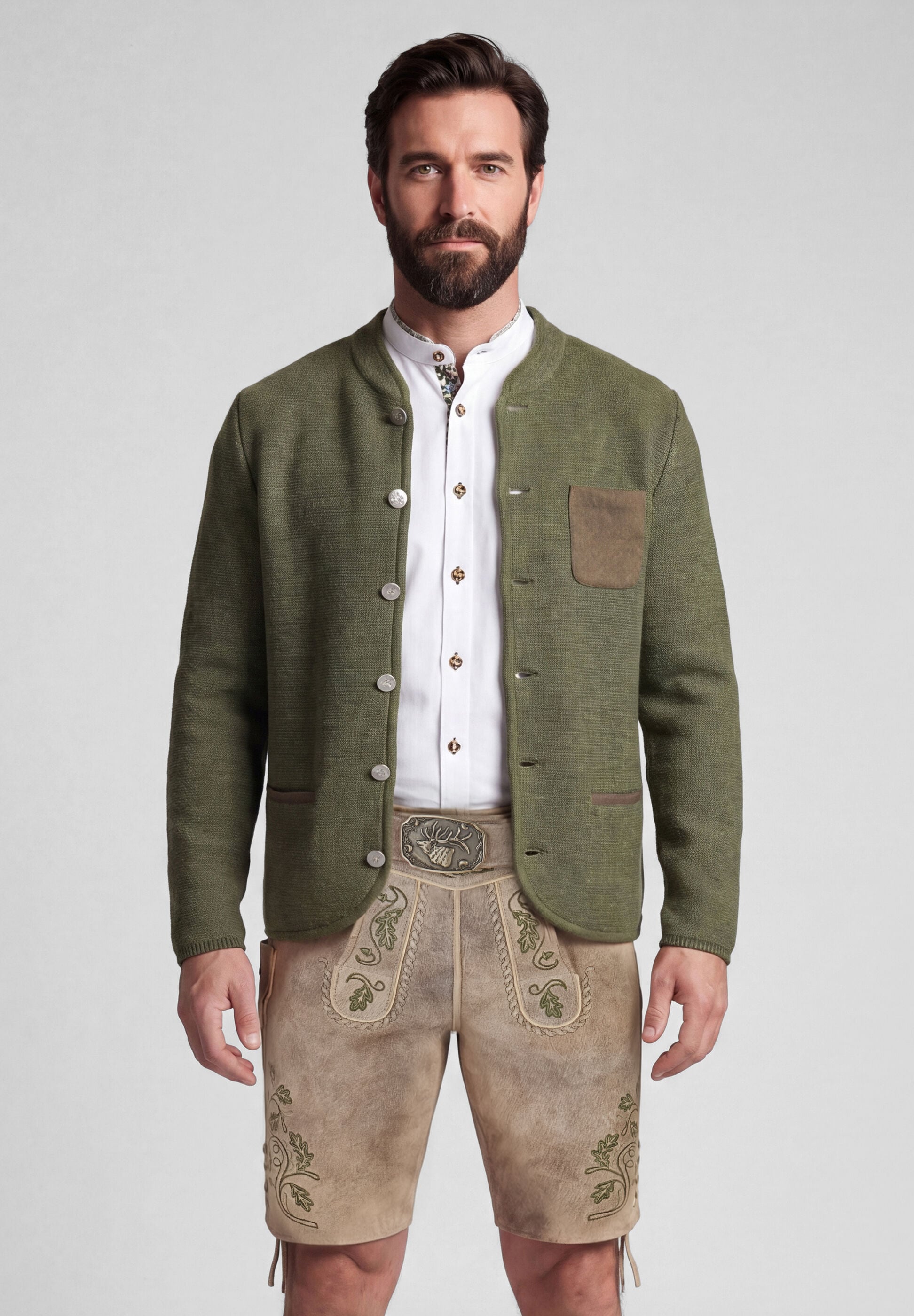 Spieth & Wensky Trachtenstrickjacke »Spieth & Wensky Strickjacke Kolja« mit bequemer Passform