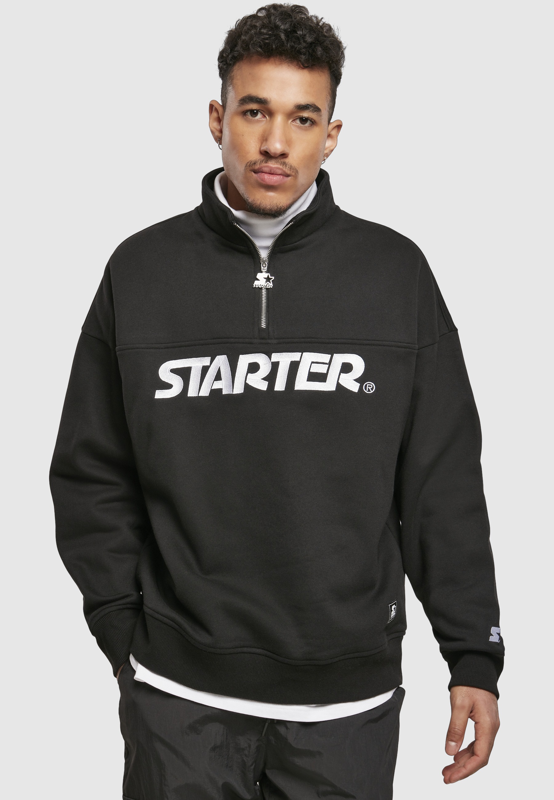 Starter Black Label Sweatshirt »Starter Black Label Herren Starter Heavy Color Block Troyer«, 1 Stk.
