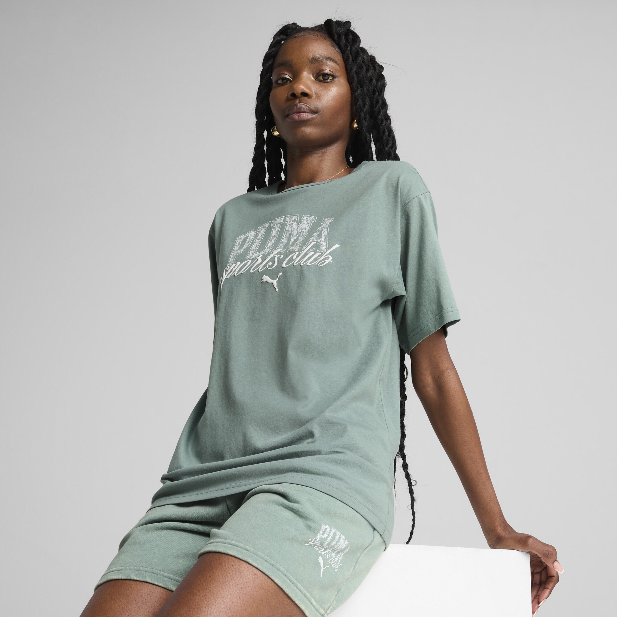PUMA T-Shirt »PUMA CLASS Kurzes Relaxed Fit T-Shirt Damen«
