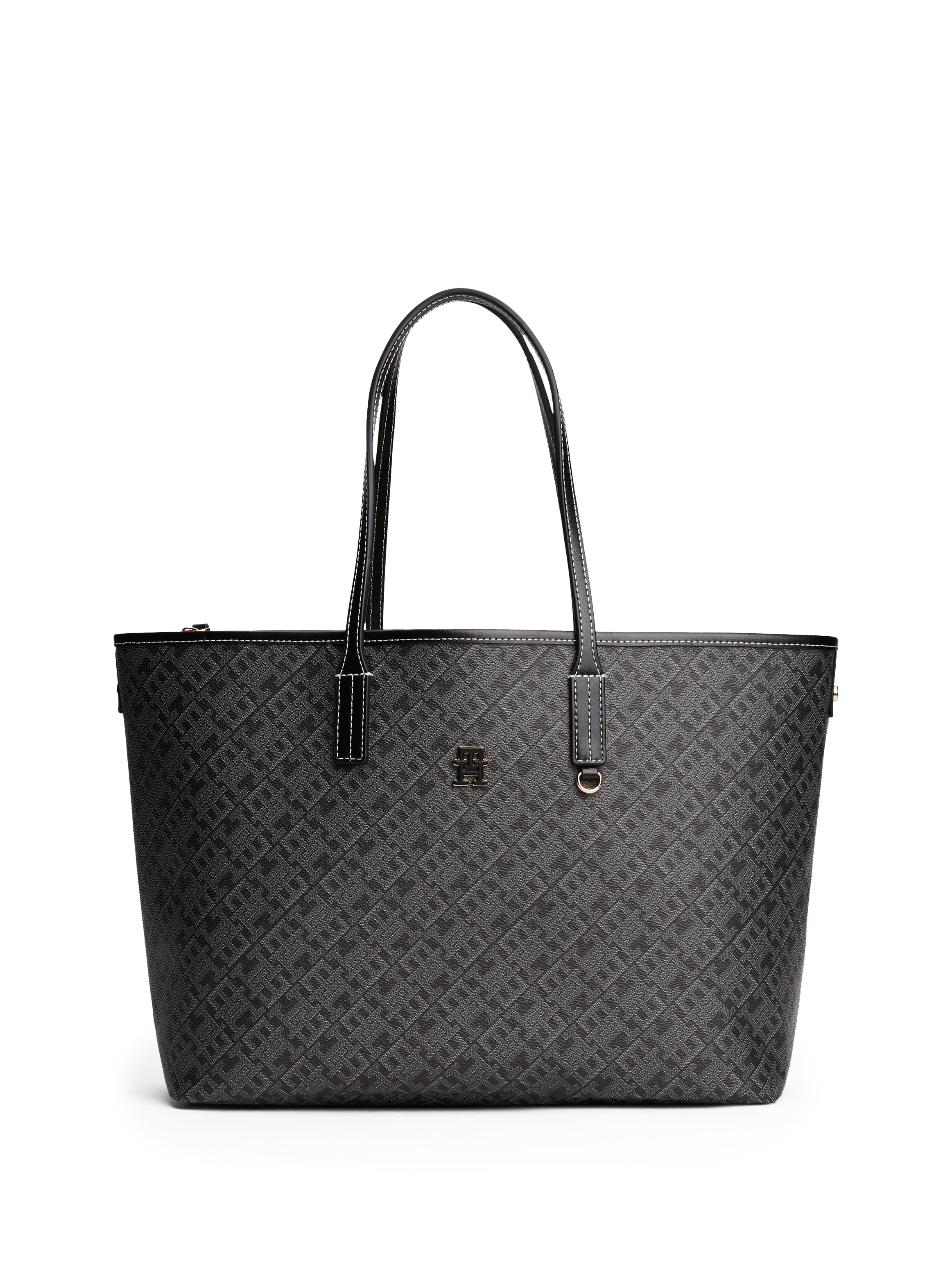 Tommy Hilfiger Tragetasche "TH MONOPLAY LEATHER TOTE", Damen Schultertasche günstig online kaufen