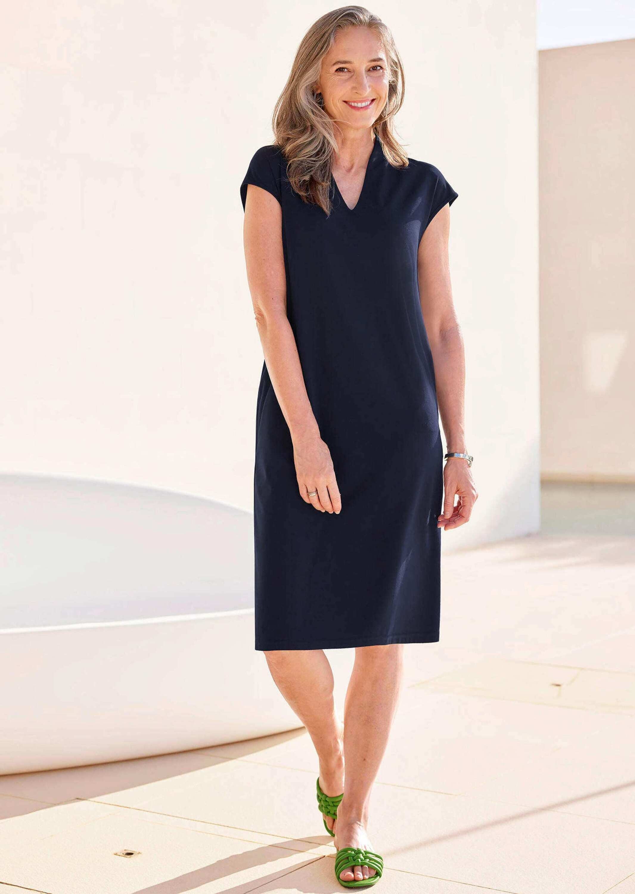 GOLDNER Sommerkleid »Kurzgröße Jerseykleid«