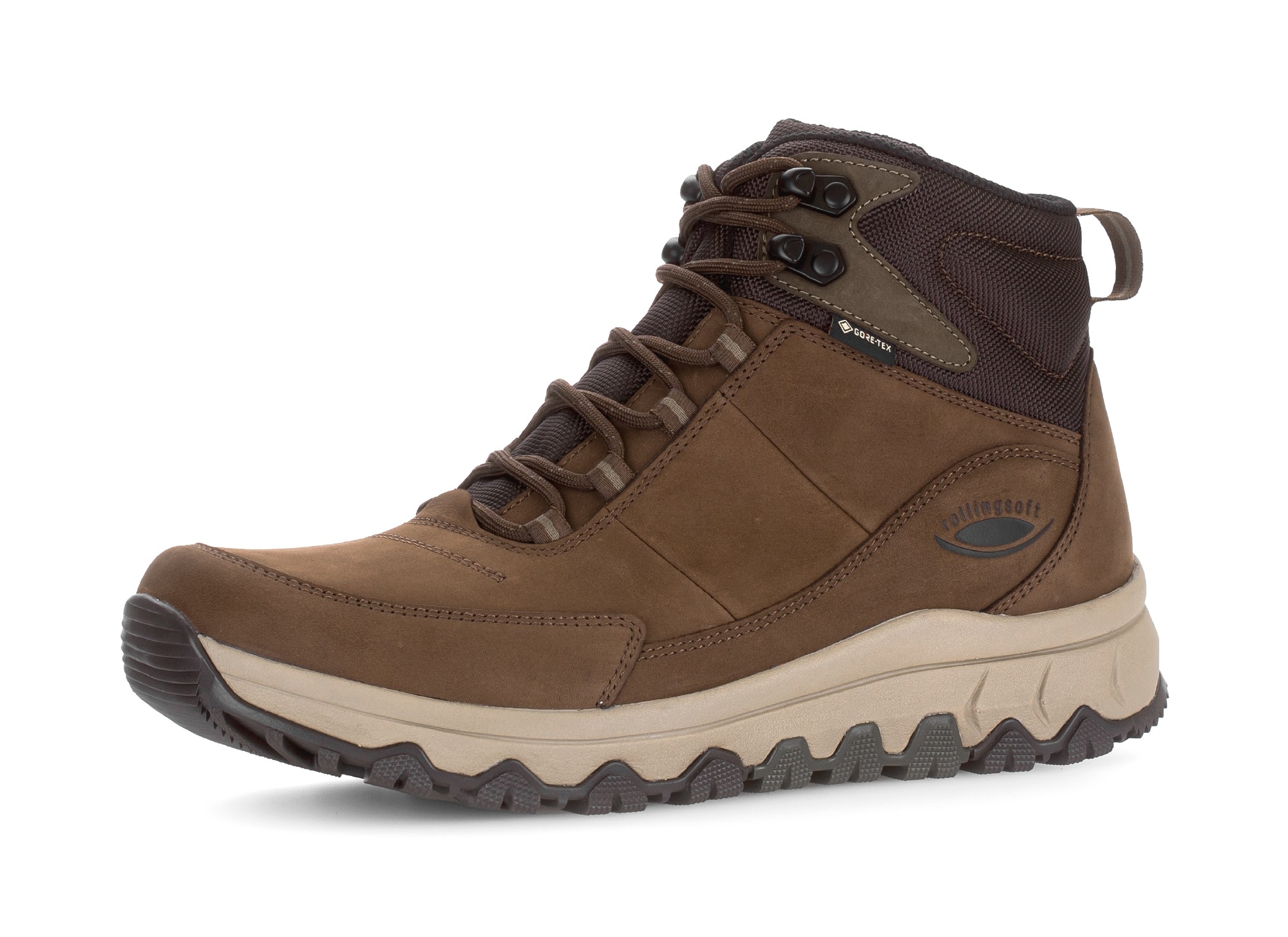 rollingsoft Sneaker, Schnürboots, Komfortschuh mit Innenreißverschluss, G-W günstig online kaufen