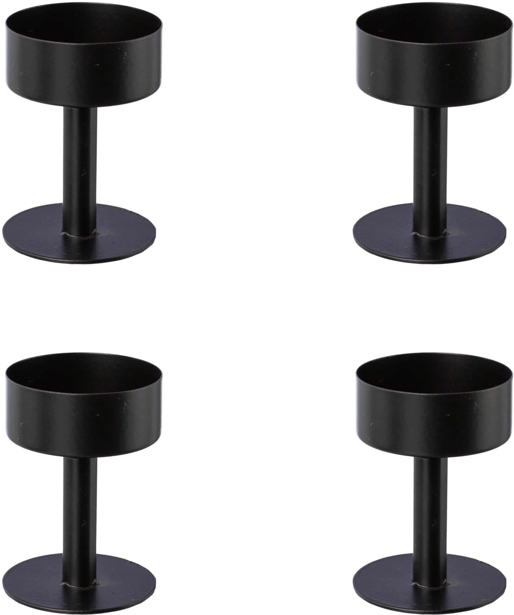 Creativ deco Kerzenhalter für Stumpenkerzen, 4er Set, Ø 4,5 cm günstig online kaufen