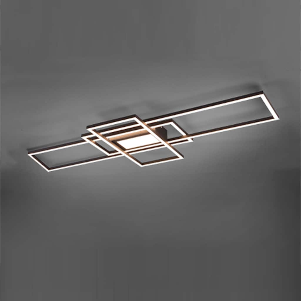 TRIO Leuchten LED Deckenleuchte »MILA«, inkl. Fernbedienung, dimmbar, Farbtemperatur-Steuerung 3000 - 6500K