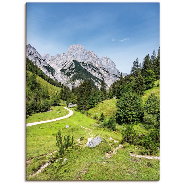 Artland Wandbild »Bindalm im Berchtesgadener Land Bayern«, Berge &  Alpenbilder, (1 St.), als Alubild, Leinwandbild, Wandaufkleber oder Poster  in versch. Größen kaufen | BAUR