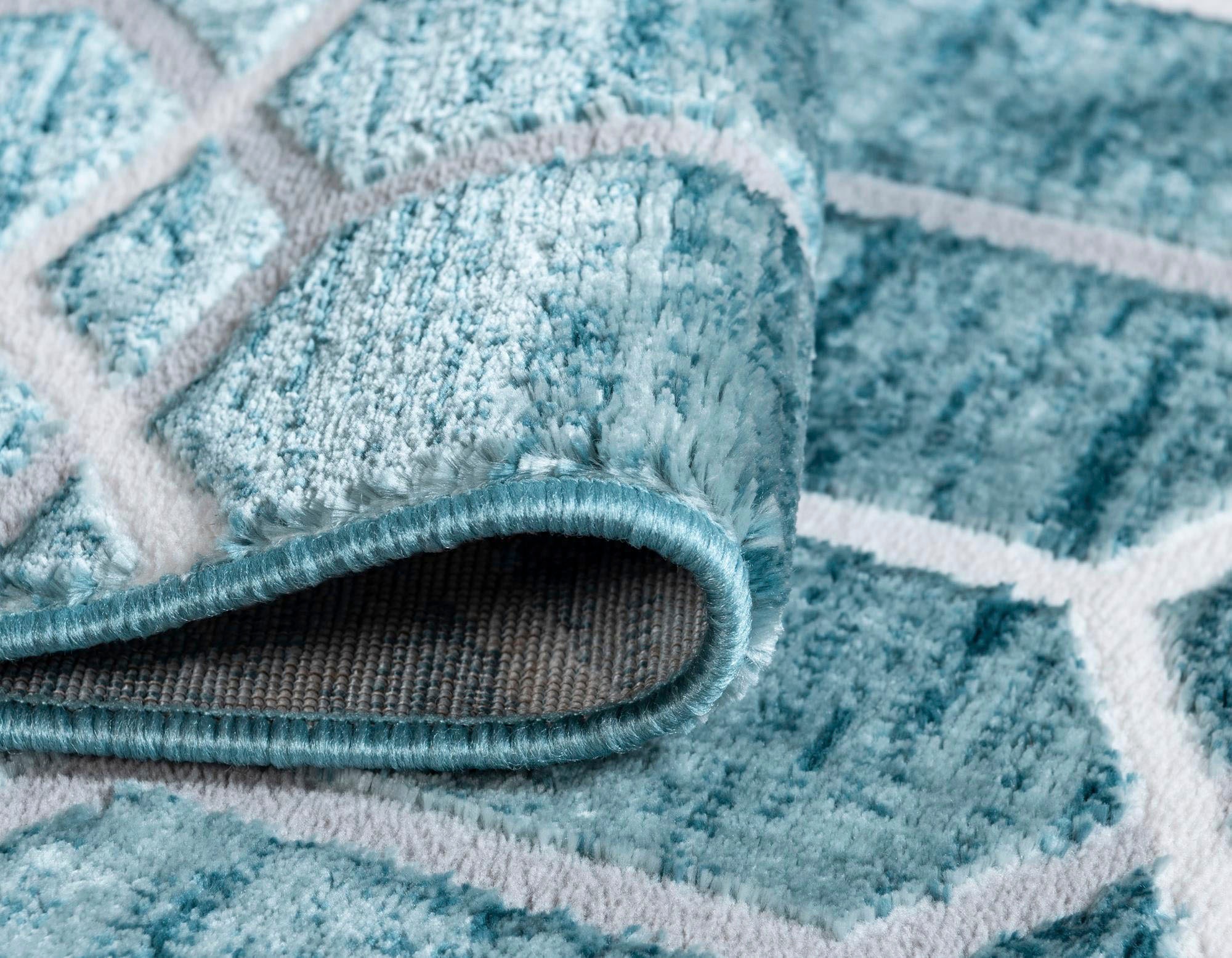 Myflair Möbel & Accessoires Teppich »Titan Trellis Lagerräumung«, rechteckig, 13 mm Höhe, Kurzflor, gewebt, modernes geometrisches Design
