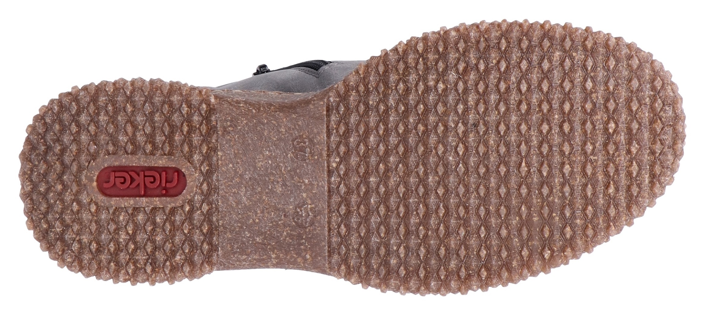 Rieker Winterboots, Schnürboots, Stiefelette, Profilsohle, mit Anziehlasche