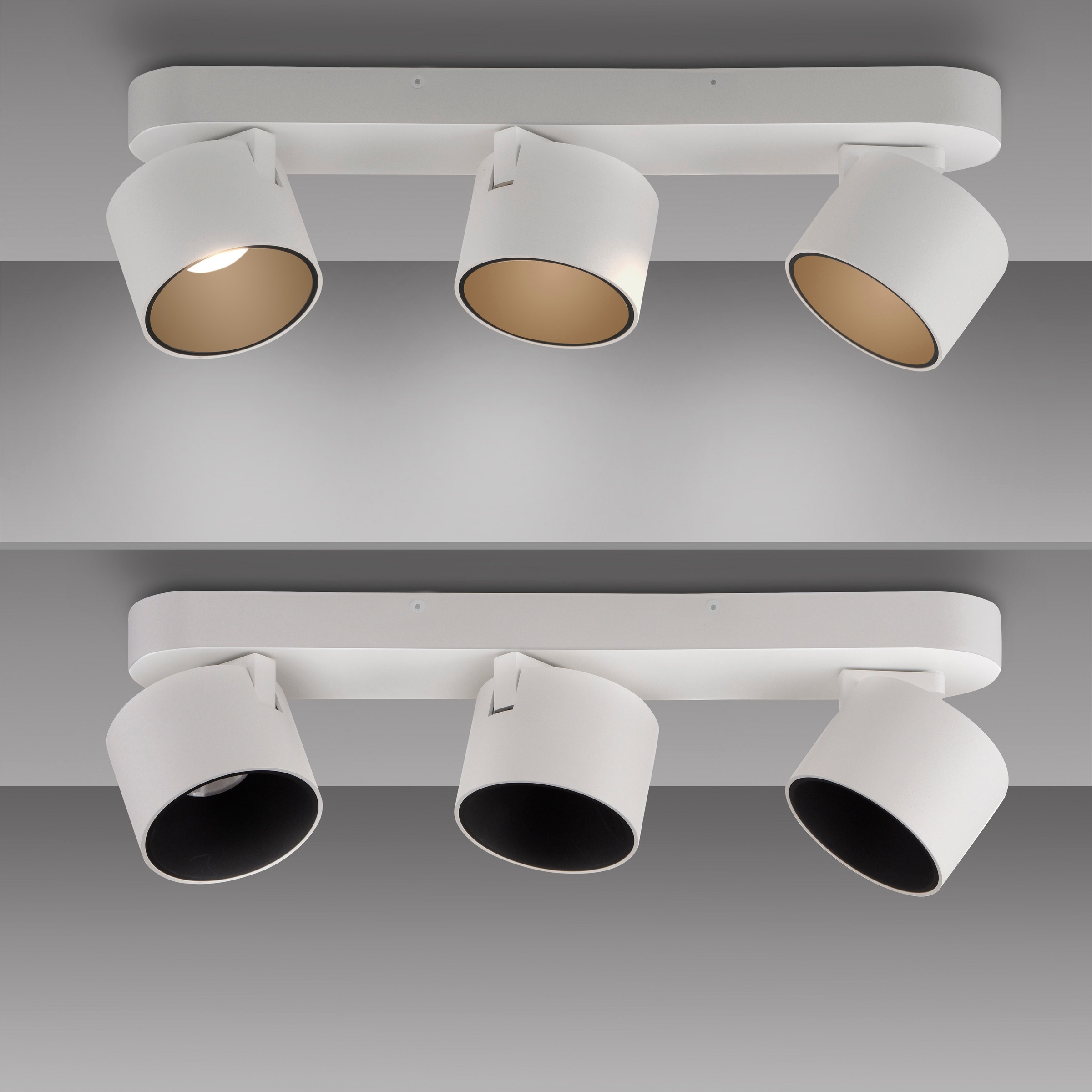 Neuhaus PURE LED Deckenleuchte »PURE Cup« LED-Board 1 Stk. Warmweiß Dimmfähig über separaten Tronicdimmer, dreh- & schwenkbar