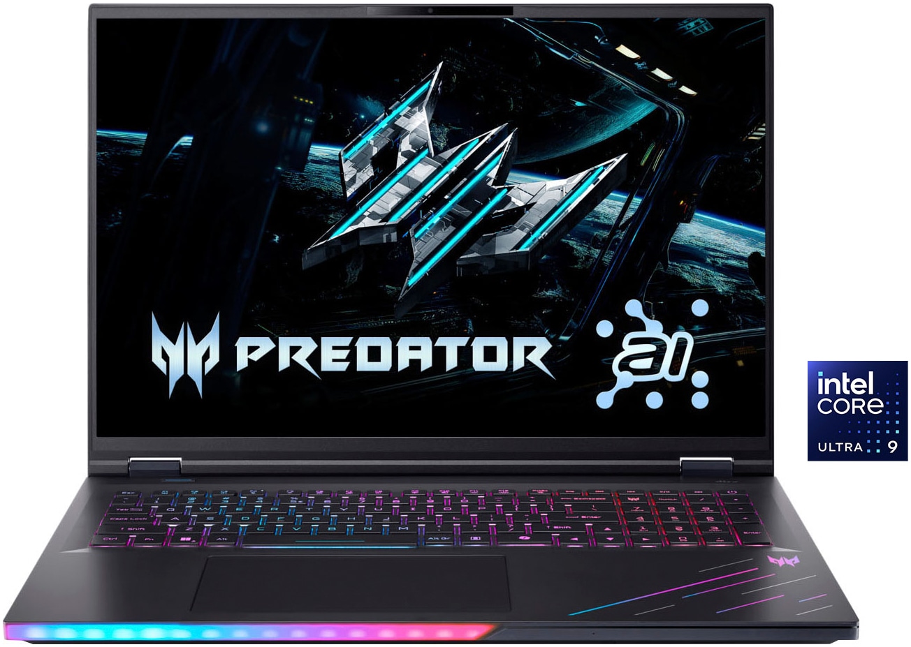 ACER Gaming-Notebook "PH18-73-9960", 64 GB RAM 1.000 GB SSD, Core Ultra 9, Windows11Home64Bit, schwarz, Notebooks