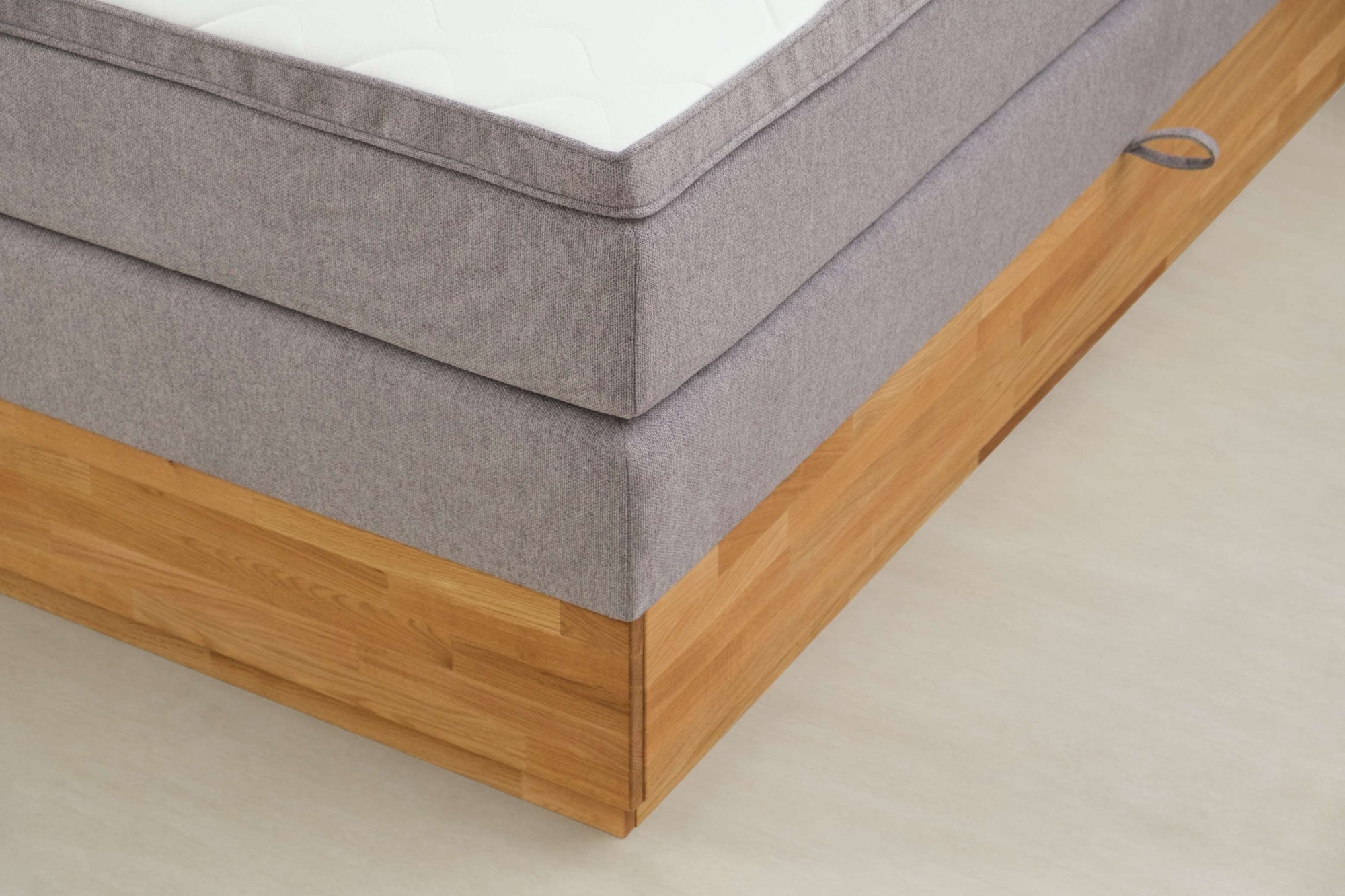 Home affaire Boxspringbett »Evelina, Doppelbett, Polsterbett, Komfortbett, 160 & 180 cm« inkl. 6 cm Topper, zwei Bettkästen, Taschen-Federkernmatratze in H3