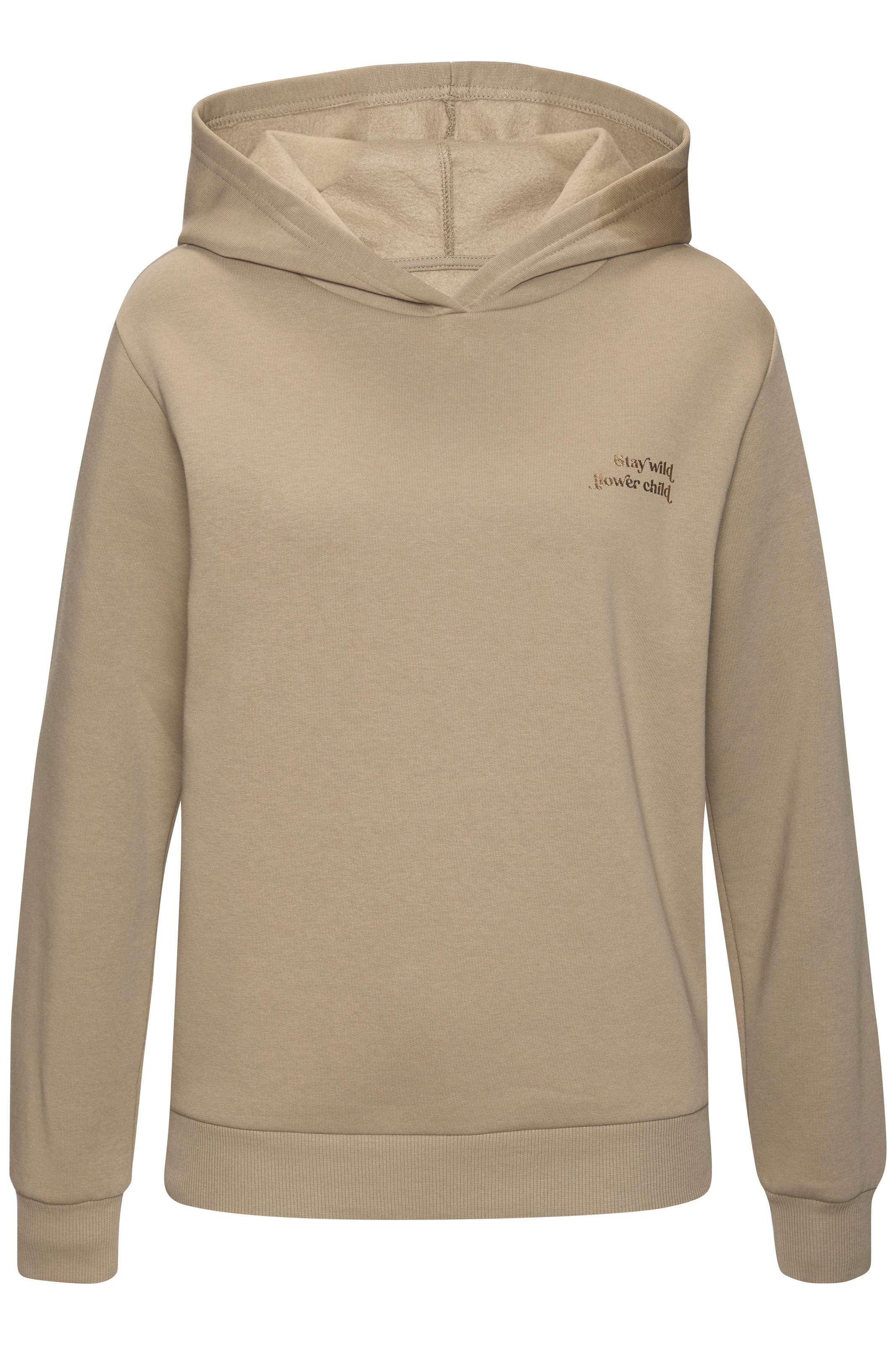 LASCANA Kapuzenpullover mit glänzendem Druck, Loungewear günstig online kaufen