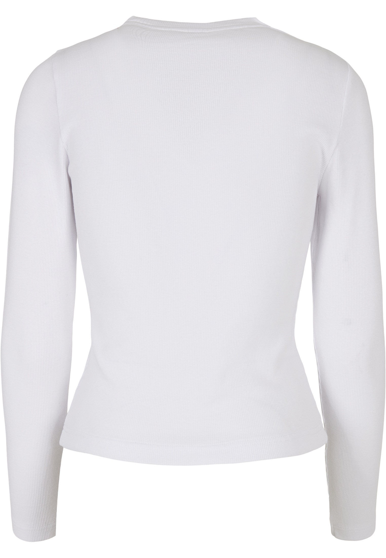 Langarmshirt »Karl Kani Damen KW-LS012-002-01 SMALL SIGNATURE RIB LS WHITE«, (1 tlg.)