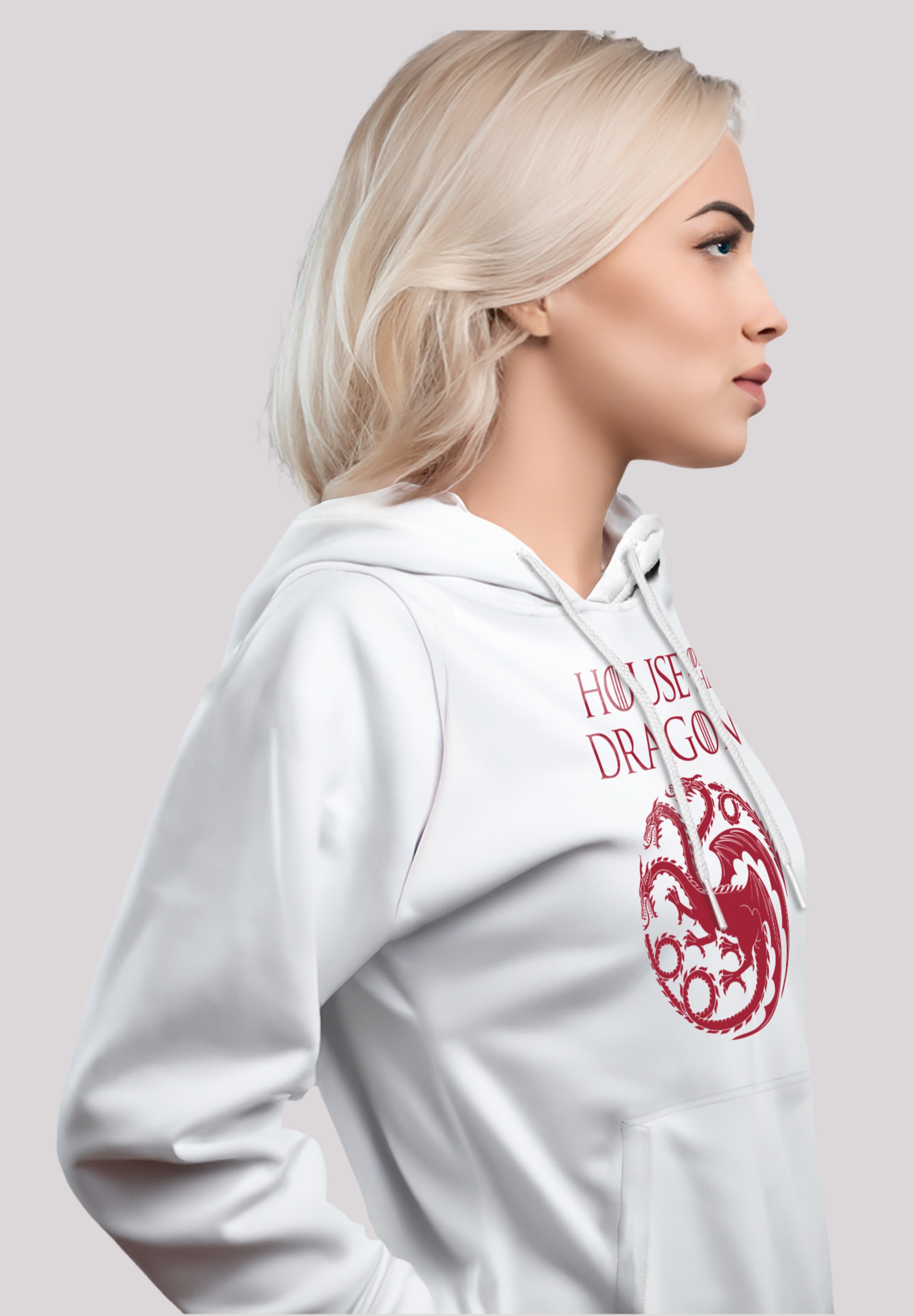 F4NT4STIC Kapuzenpullover »House Of The Dragon Targaryen Crest Logo«, Premium Qualität