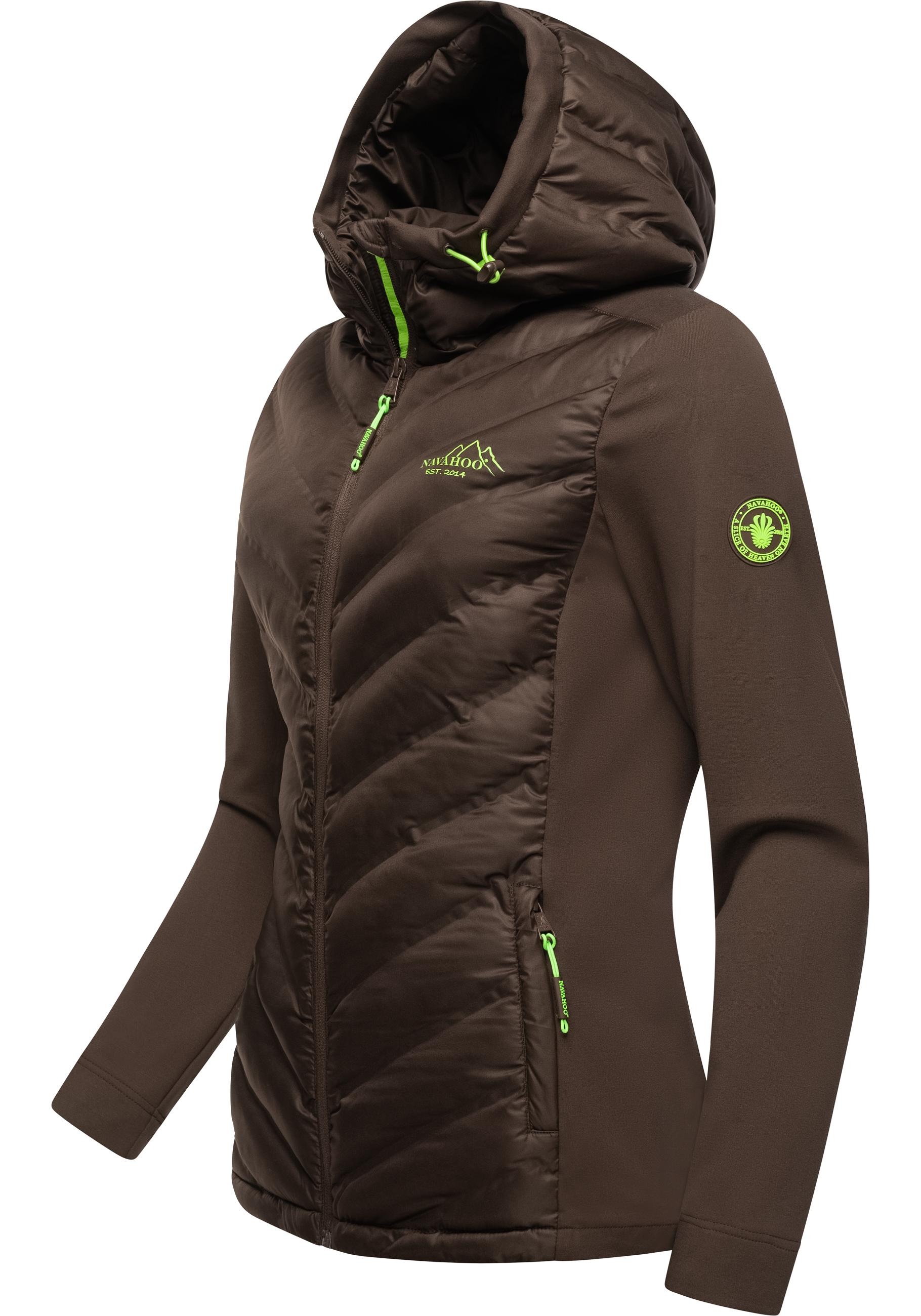 Navahoo Outdoorjacke »Nimm Mich Mit«, mit Kapuze, stylische Übergangsjacke mit Kapuze