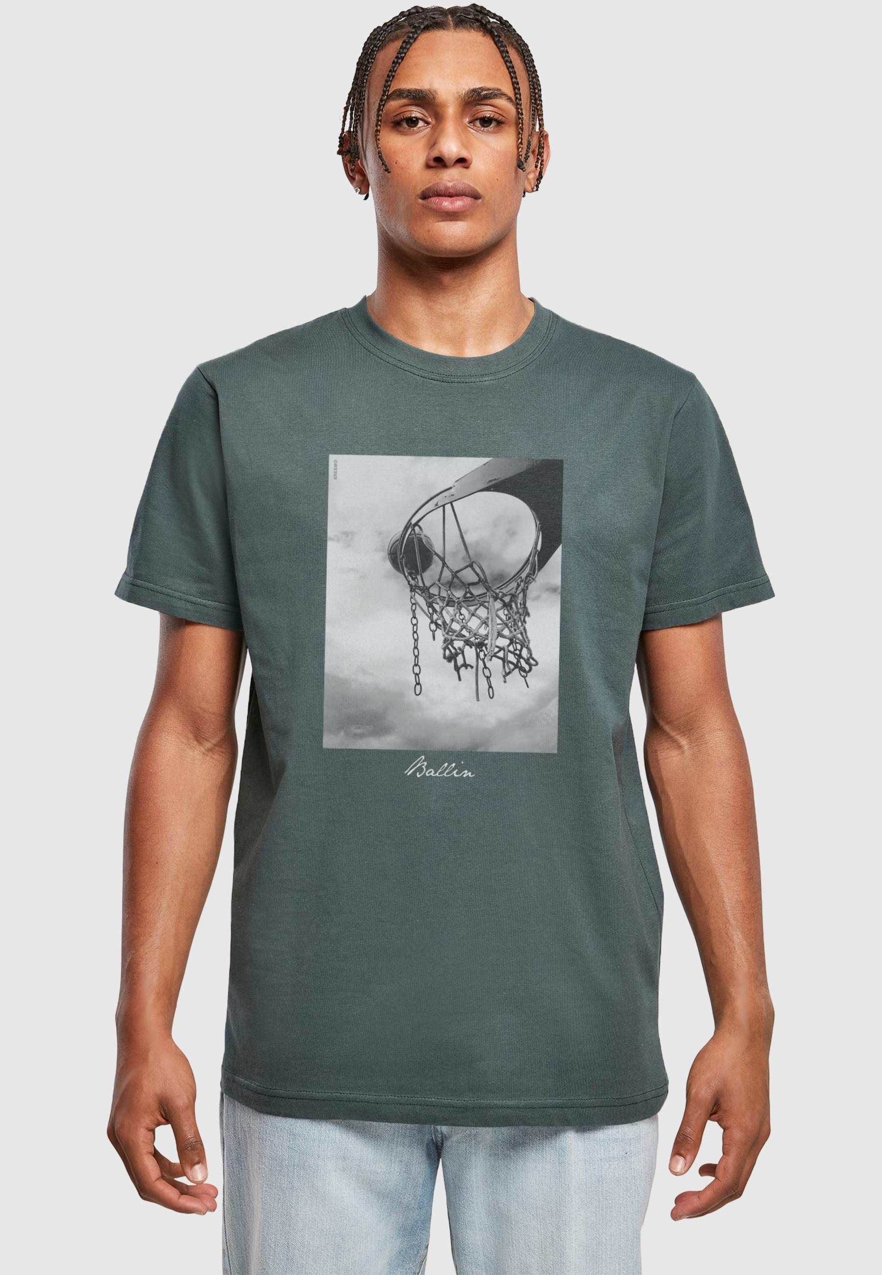 MisterTee T-Shirt »MisterTee Herren Ballin 2.0 Tee«, (1 tlg.)