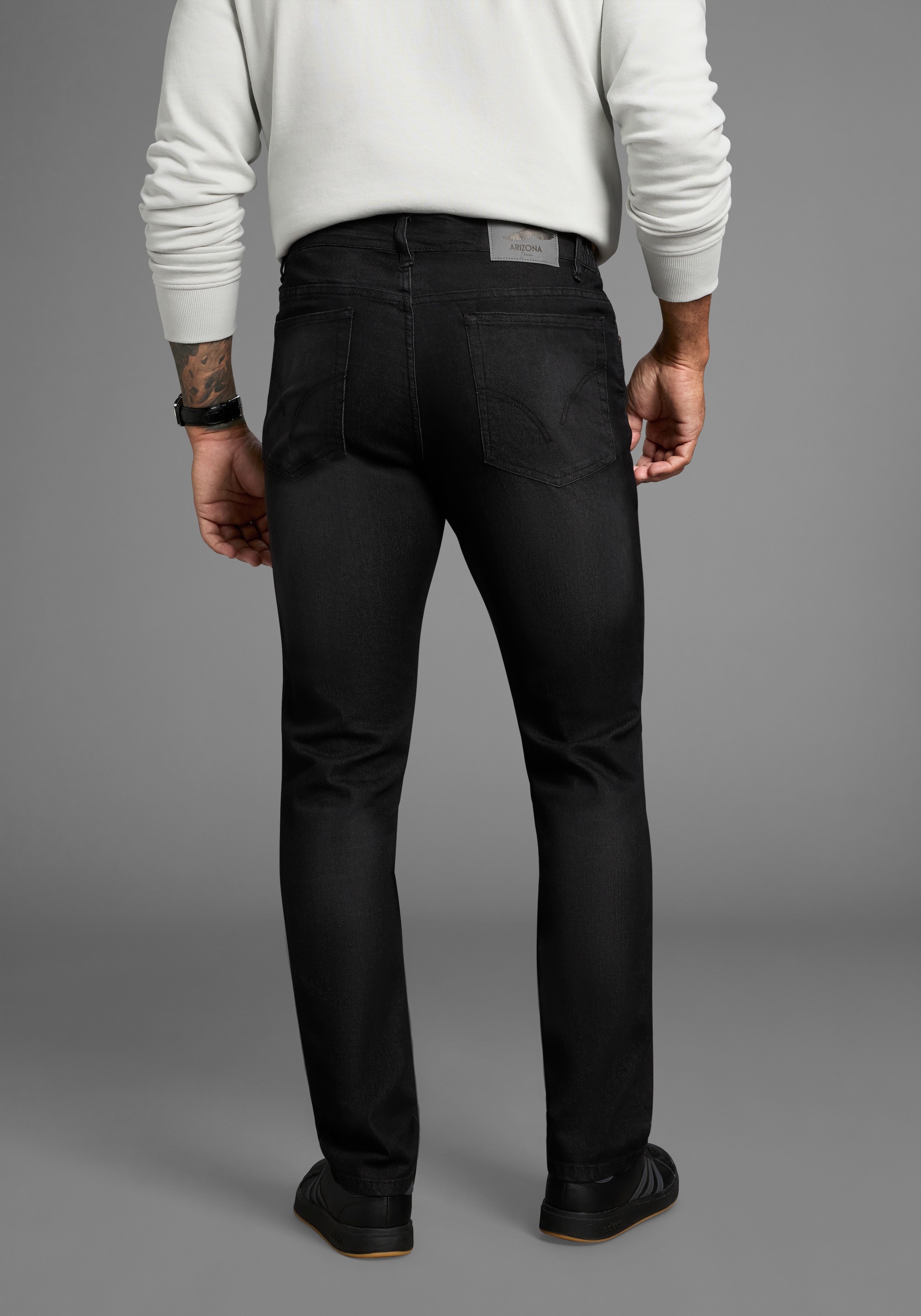 Arizona Dehnbund-Jeans "Paul", elastischer Dehnbund, Comfort-Fit, gerader B günstig online kaufen