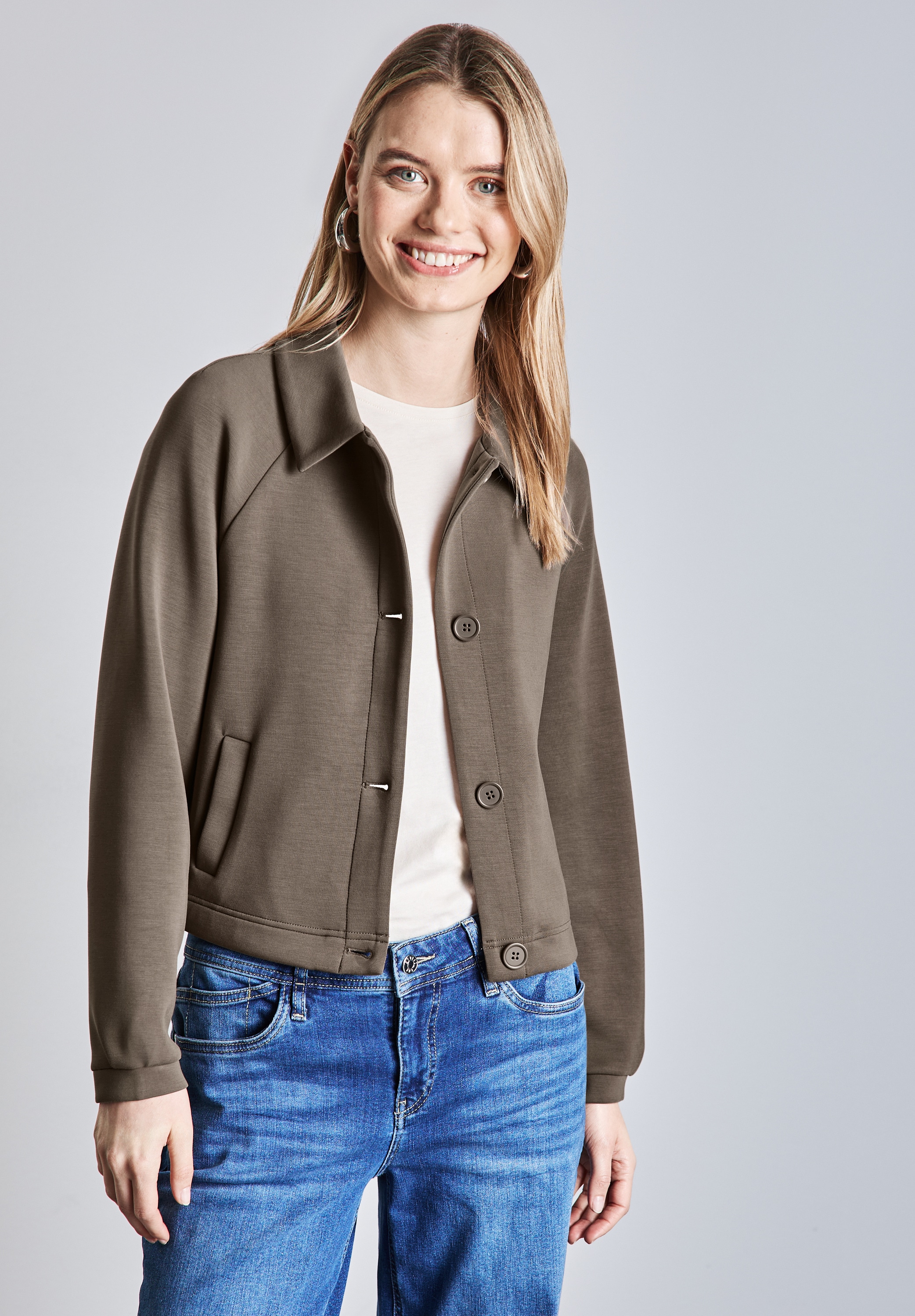 STREET ONE Cardigan, im kurzen Schnitt