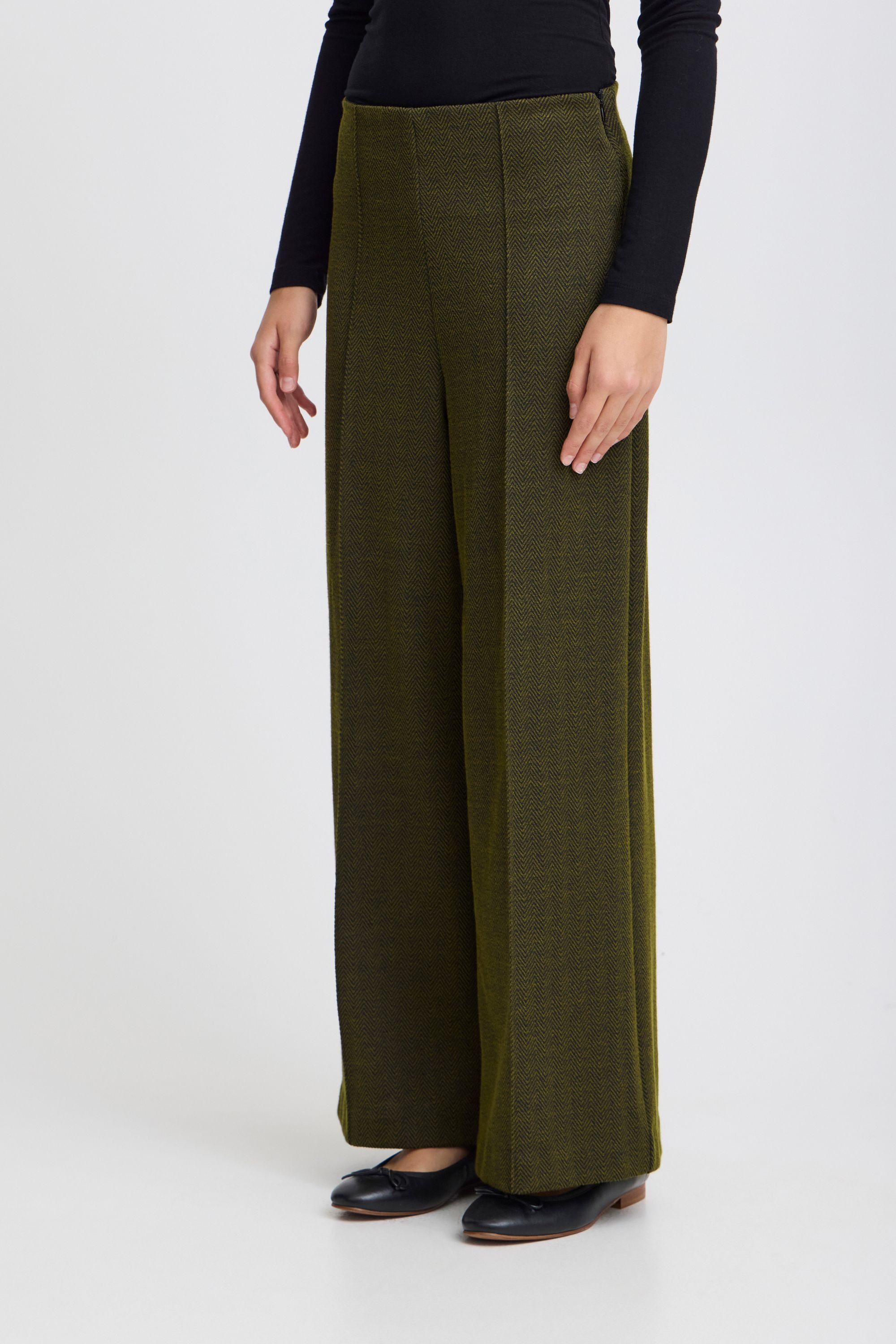 Ichi Stoffhose »Stoffhose IHKATE JACQUARD PA9«