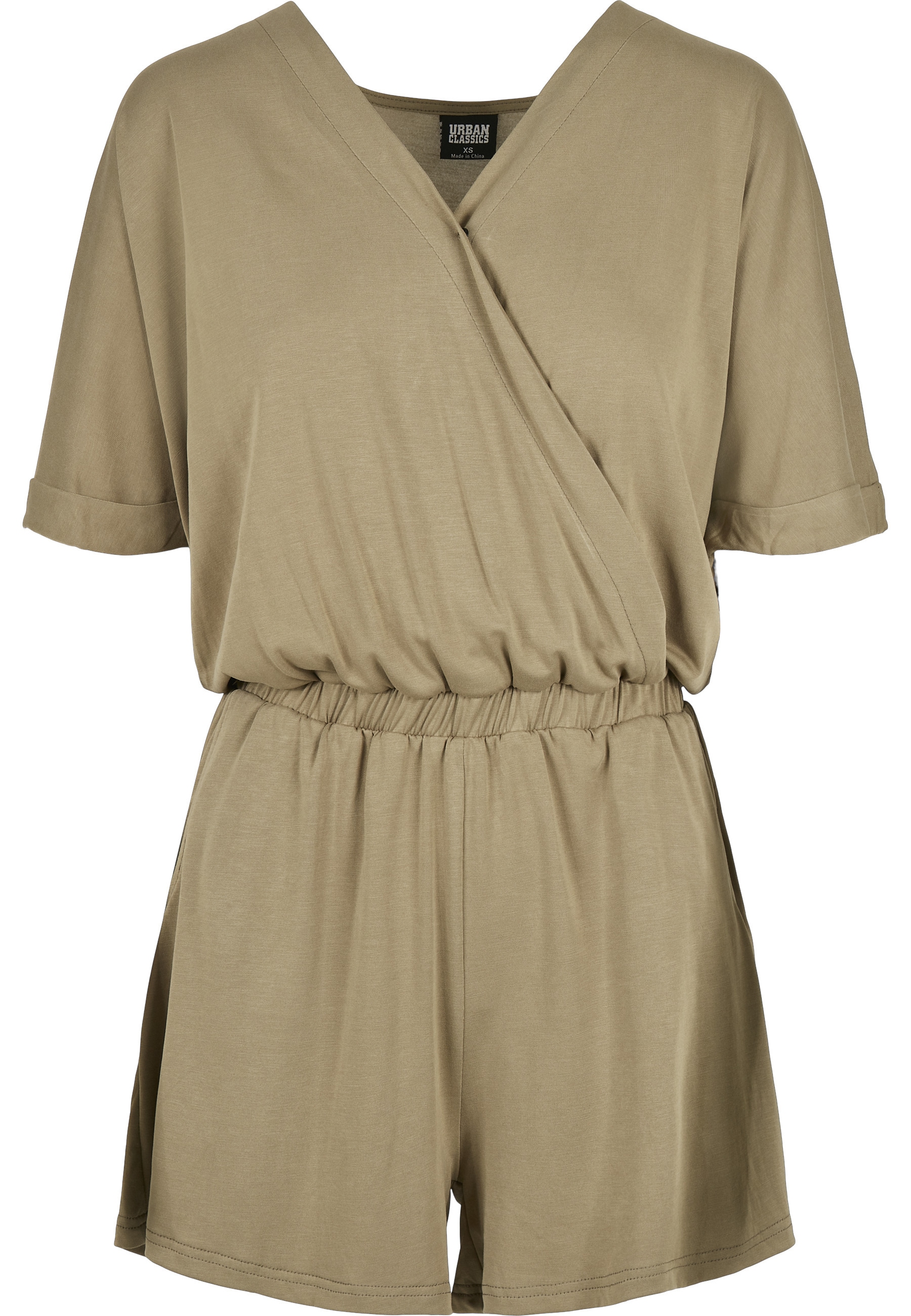 URBAN CLASSICS Jumpsuit "Urban Classics Damen Ladies Short Modal Jumpsuit" günstig online kaufen