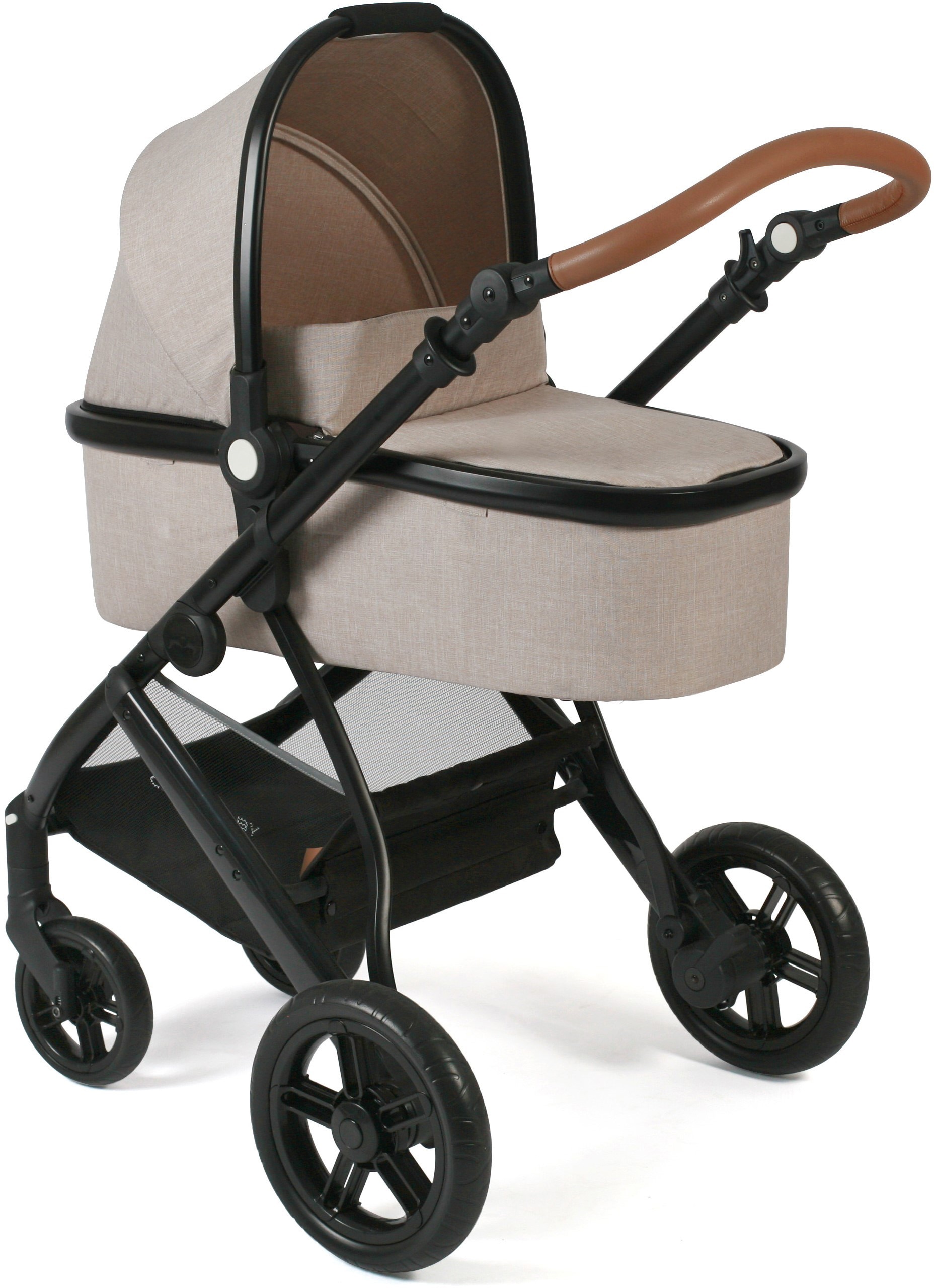 CHIC4BABY Kombi-Kinderwagen »Torre Džinsai Beige...