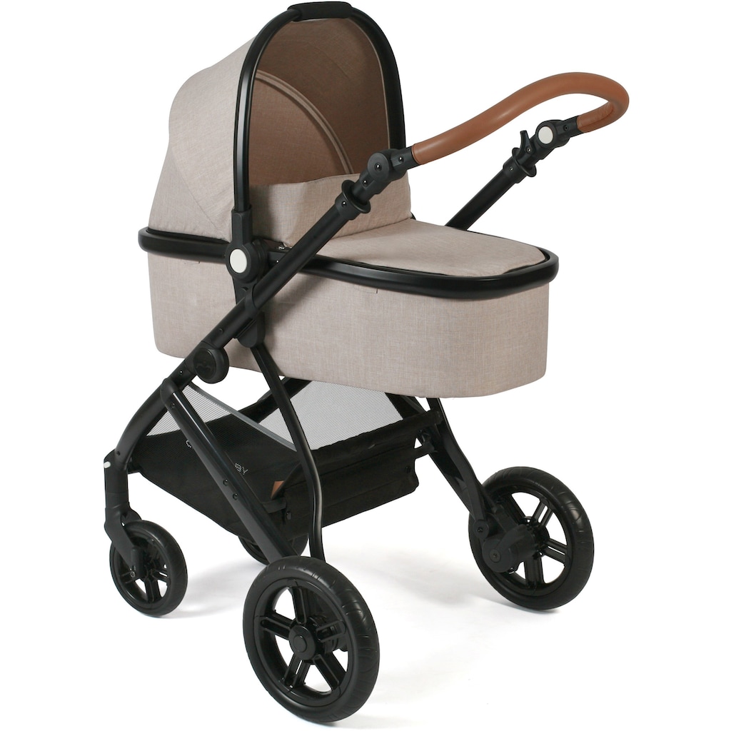 CHIC4BABY Kombi-Kinderwagen »Torre, Jeans Beige«, 15 kg