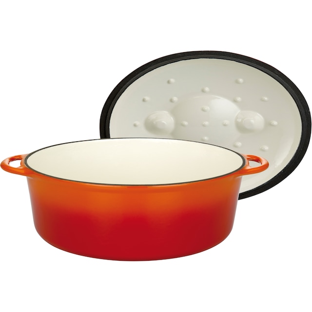 Bräter bestellen Shadow«, | Induktion »Orange BAUR GSW (1 7 Liter, tlg.), Gusseisen,