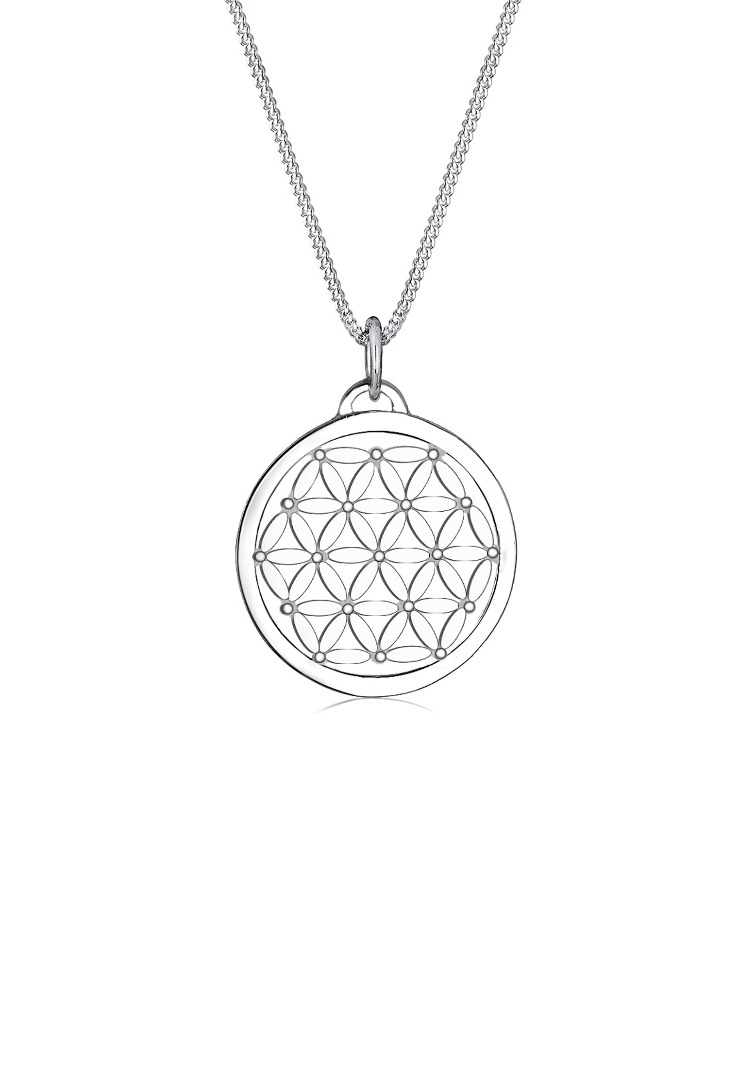 Elli Kette mit Anhänger »Lebensblume 925 Sterling Silber«