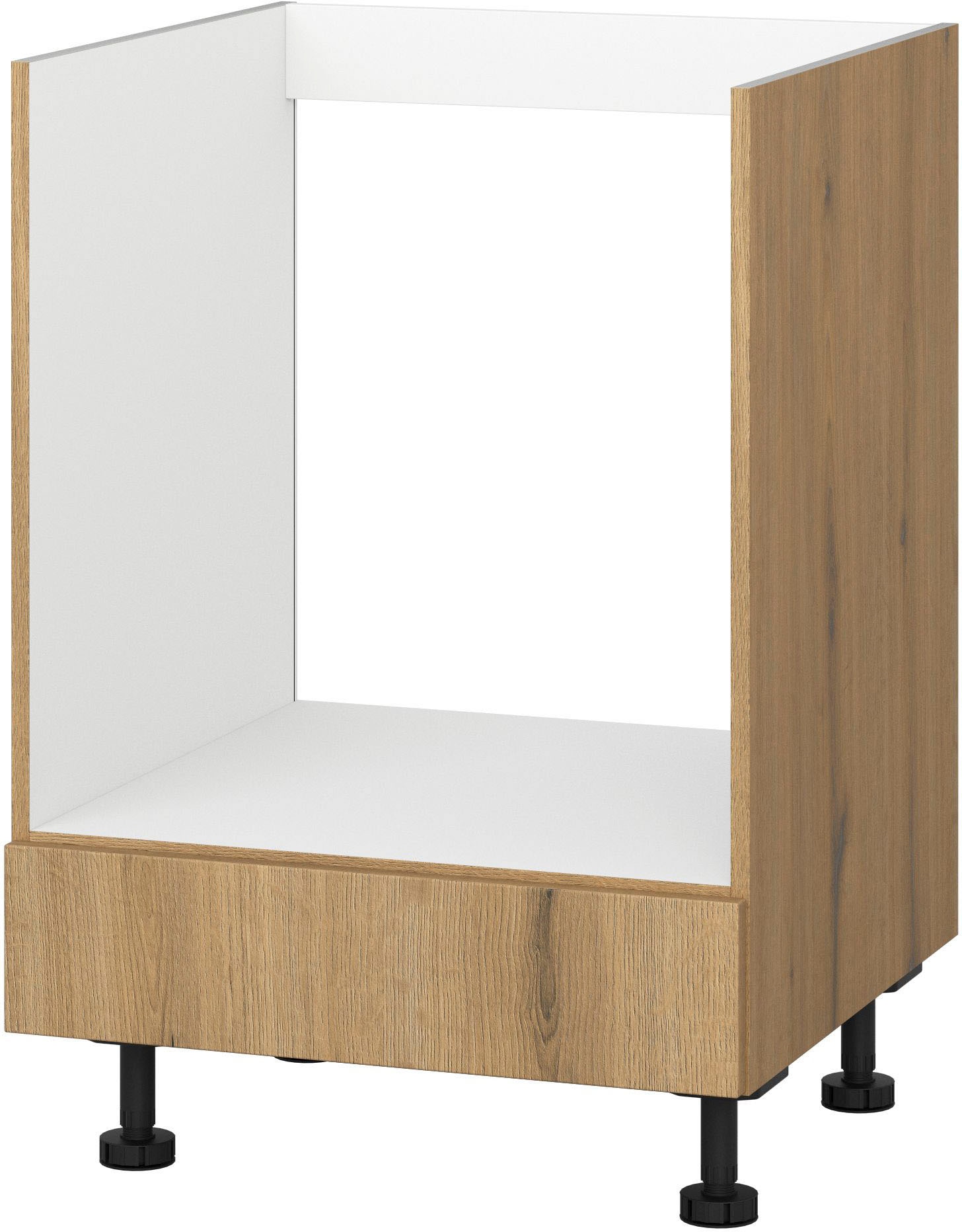 KOCHSTATION Herdumbauschrank »KS-Trea UHBL60«, Breite 60 cm, Höhe 75 cm