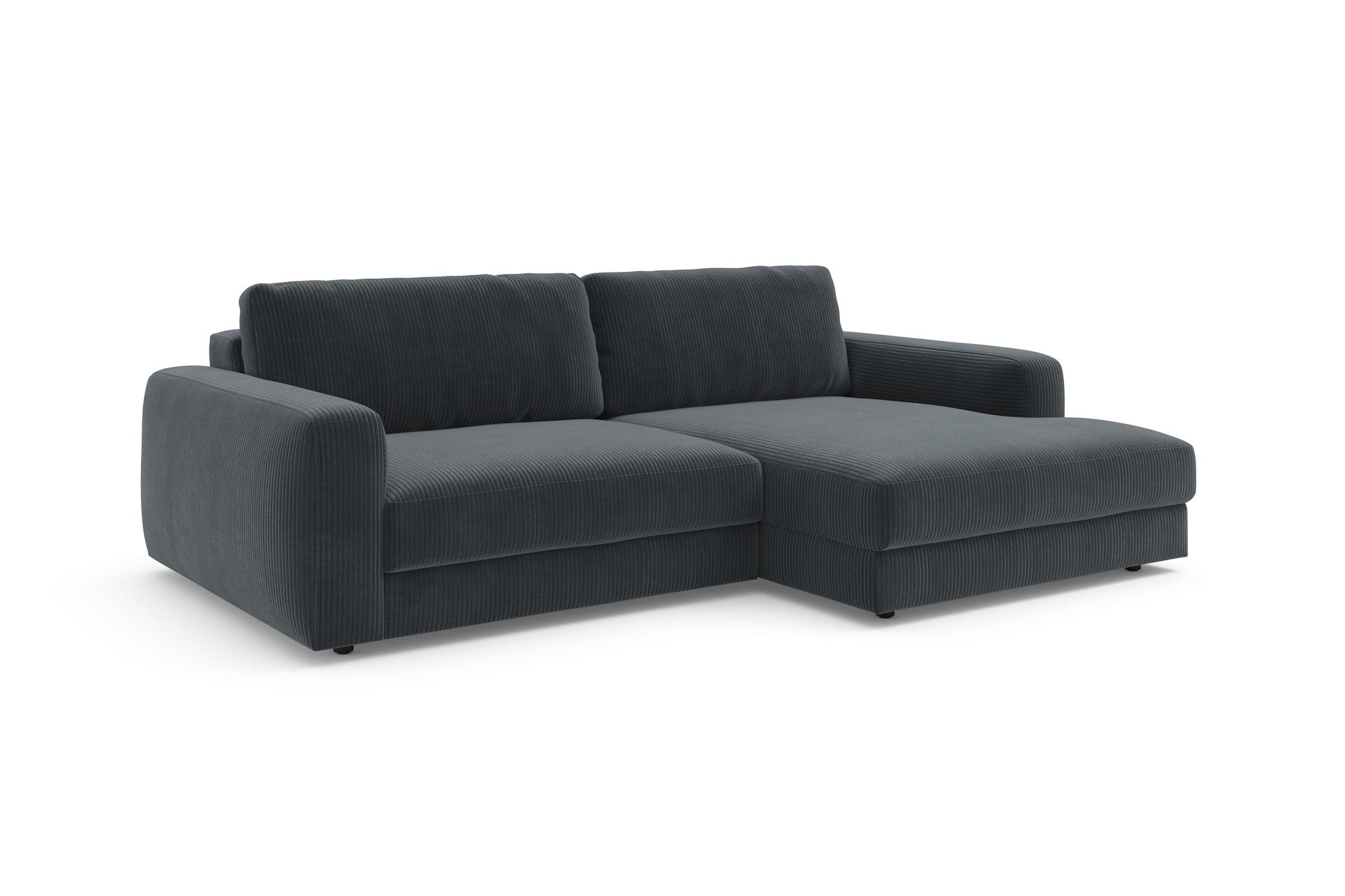 TRENDMANUFAKTUR Ecksofa »Bourbon, Designsofa mit tollem Sitzkomfort, L-Form,«, extra tiefe Sitzfläche, wahlweise mit Sitztiefenverstellung